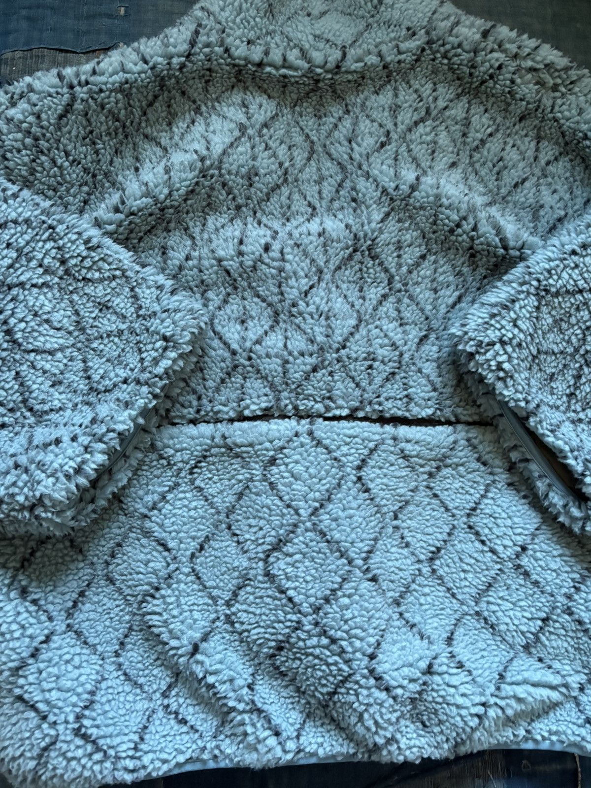 Kapital × Kapital Kountry Kapital Boa Fleece Jacket light Blue Size US L / EU 52-54 / 3 - 7 Thumbnail