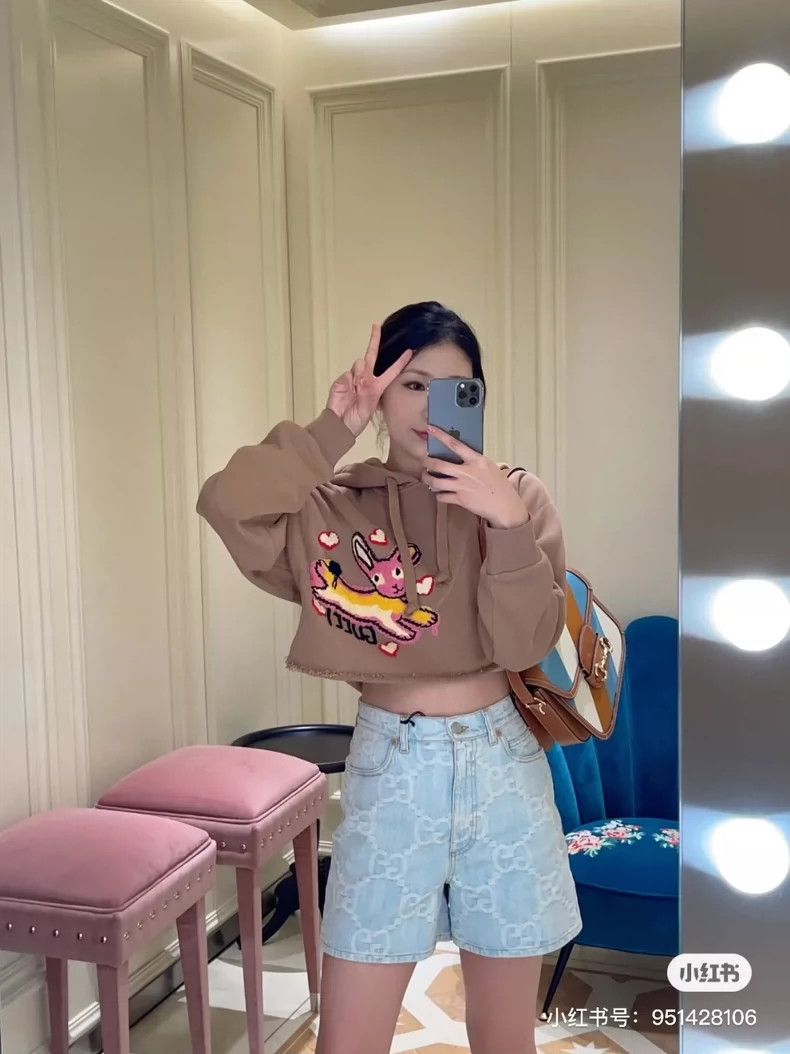 Gucci Gucci Size 23 GG cccard denim shorts size 23 2502-Nextarr Size US 26 / EU 42 - 8 Thumbnail