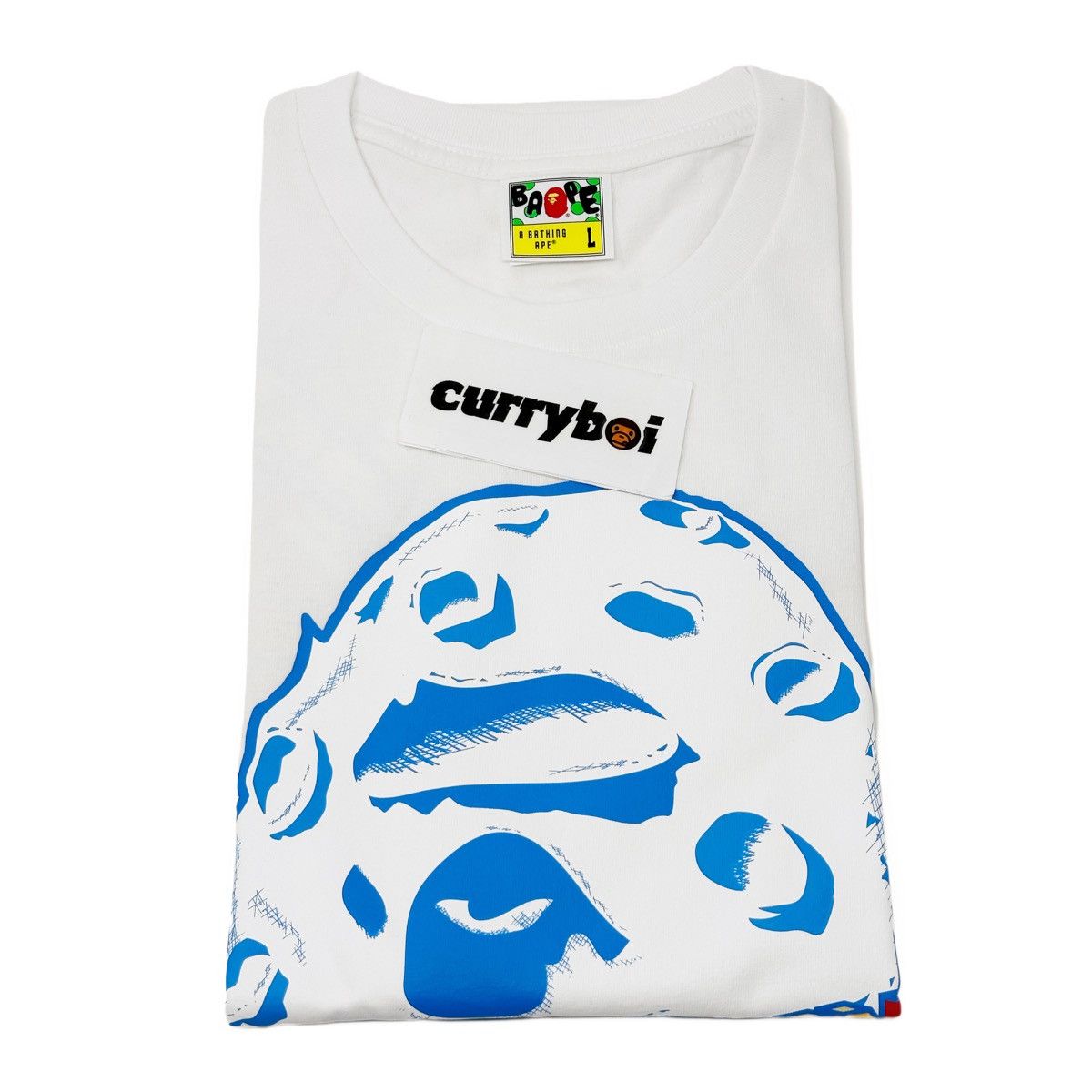 Bape Moon Ape Head Tee Size US L / EU 52-54 / 3 - 4 Thumbnail