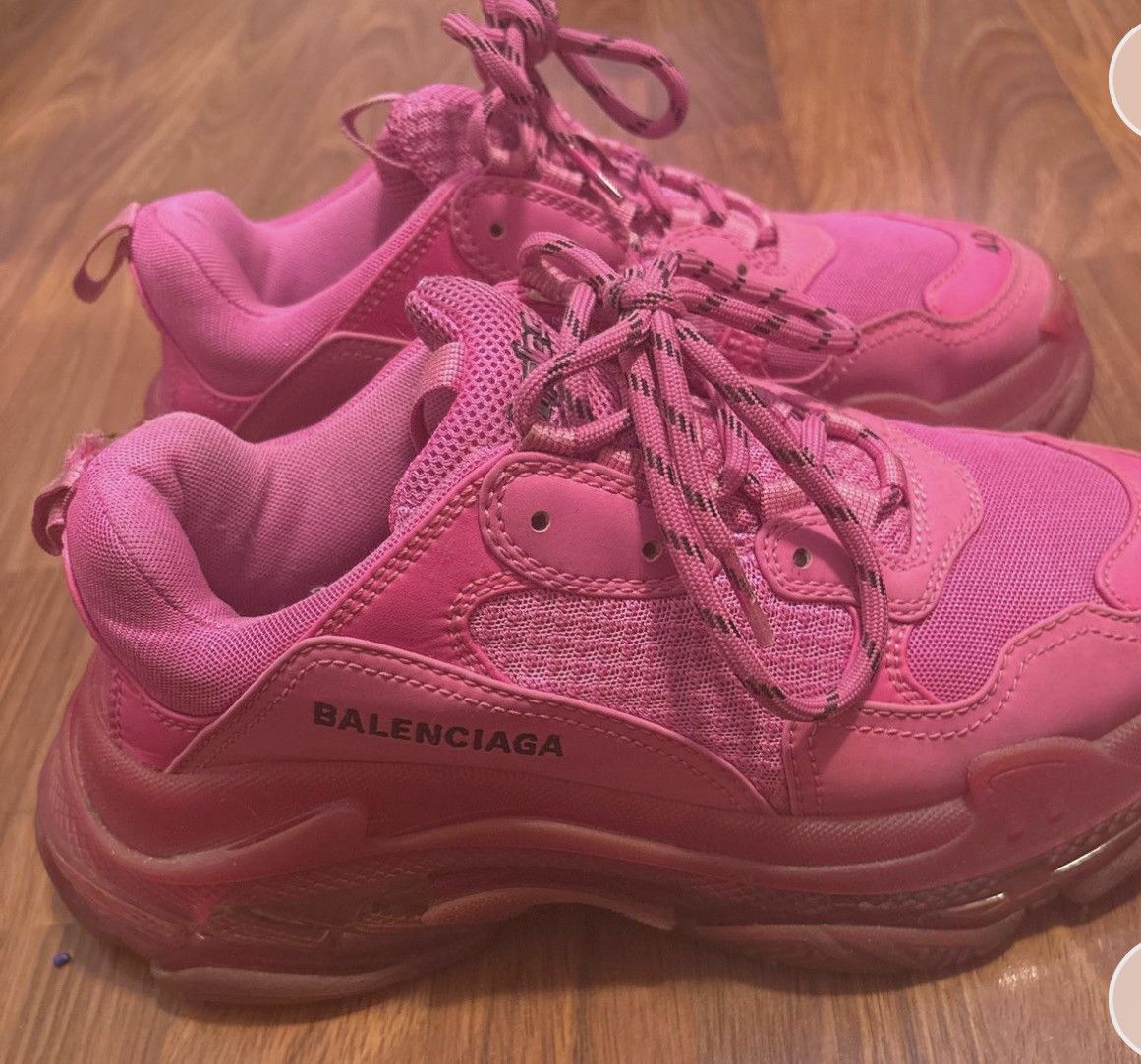 Balenciaga Balenciaga triple s pink Size US 7 / EU 40 - 4 Thumbnail