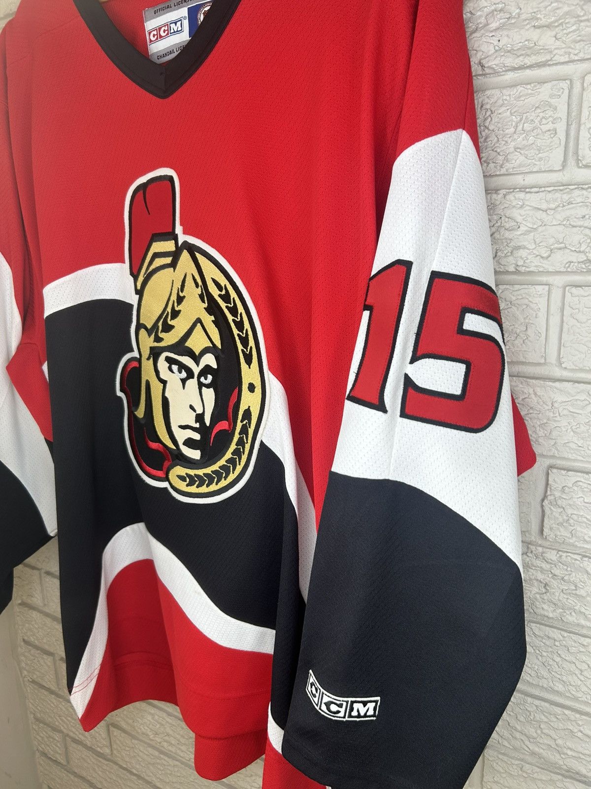 Ccm Vintage CCM Ottawa Senators Dany Heatley NHL Jersey Size US L / EU 52-54 / 3 - 4 Thumbnail