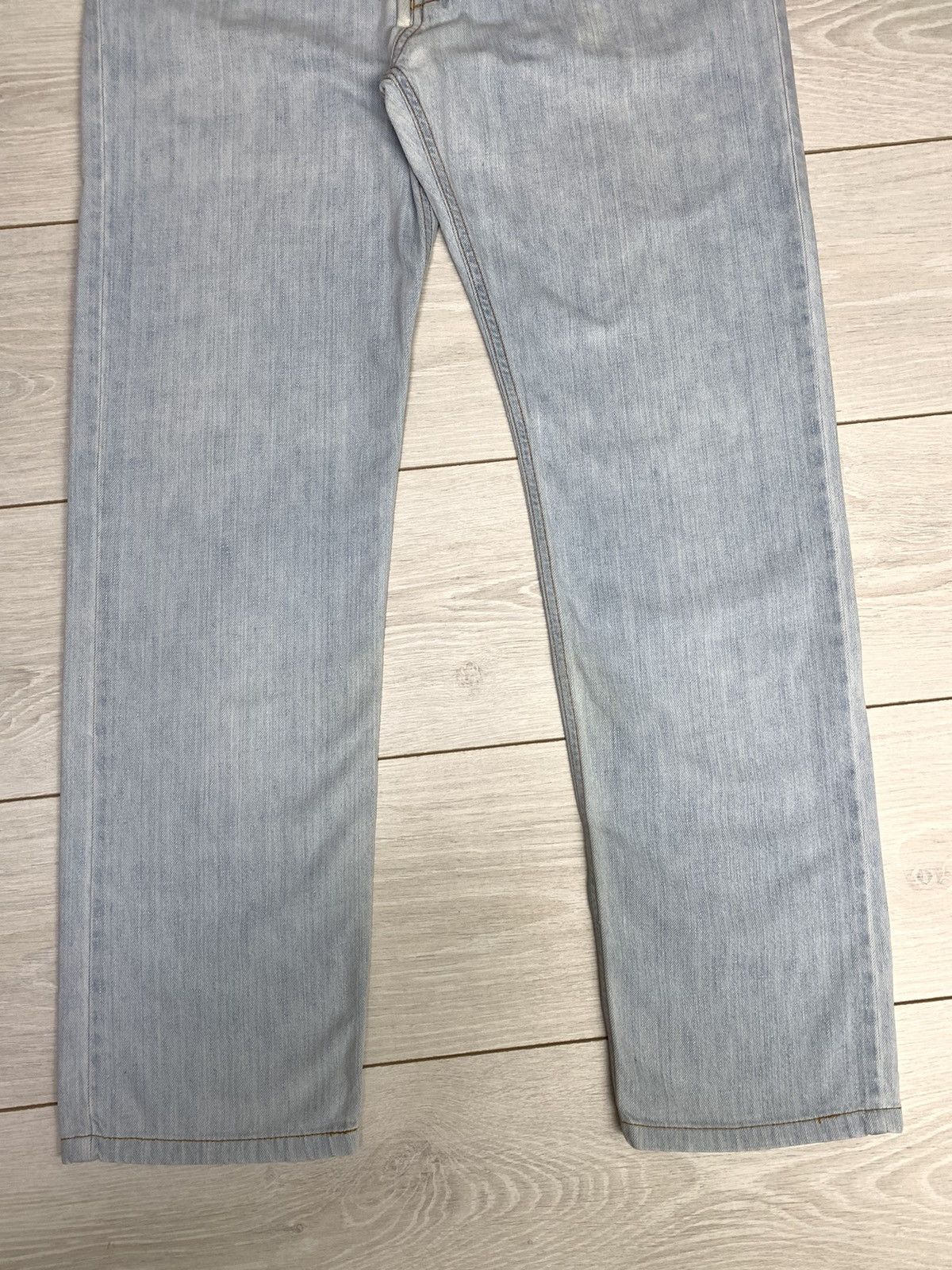 Louis Vuitton LOUIS VUITTON Pants Denim LV Embroidered leather Logo Size US 32 / EU 48 - 5 Thumbnail
