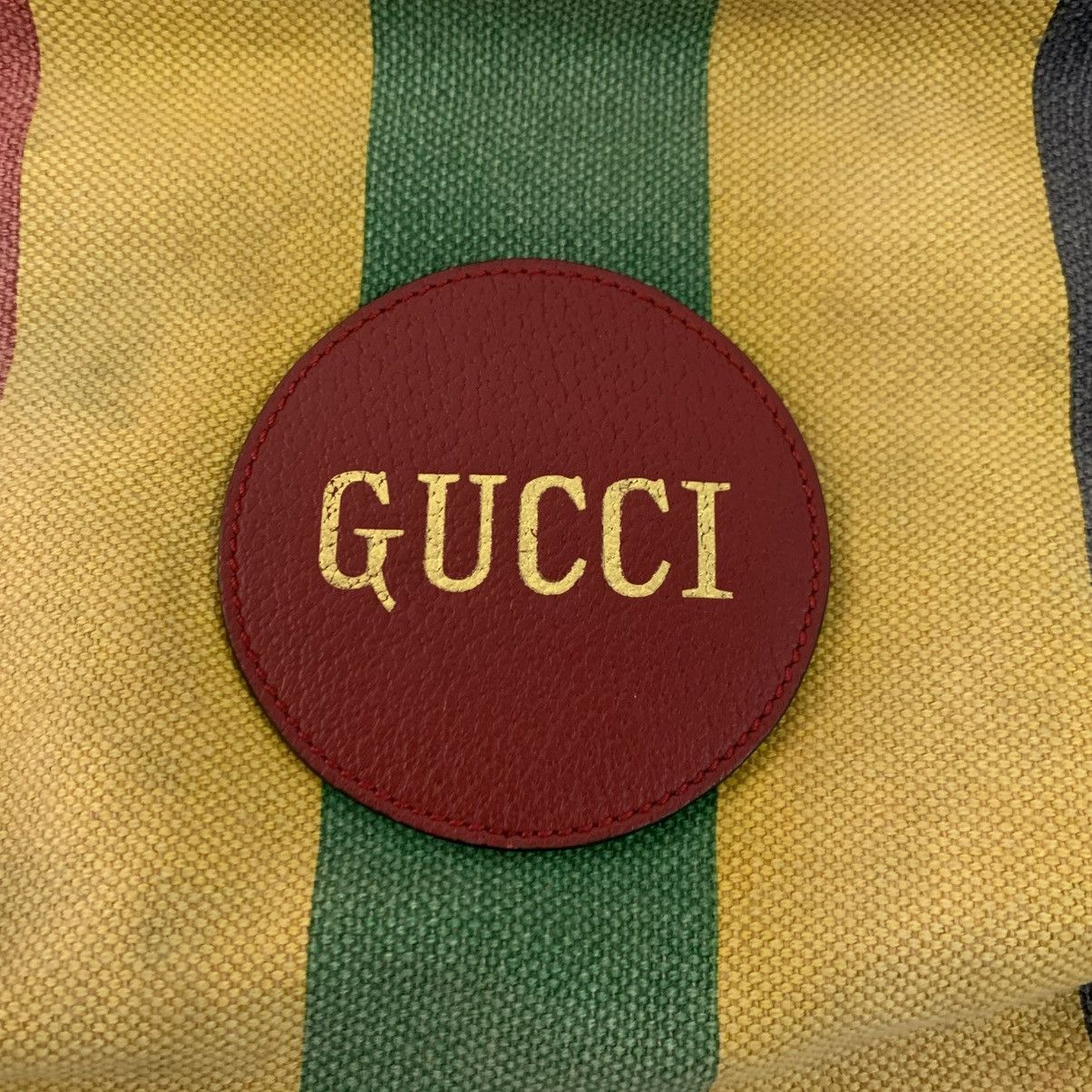 Gucci Gucci Canvas Baiadera Stripe Shoulder Bag Size ONE SIZE - 7 Thumbnail
