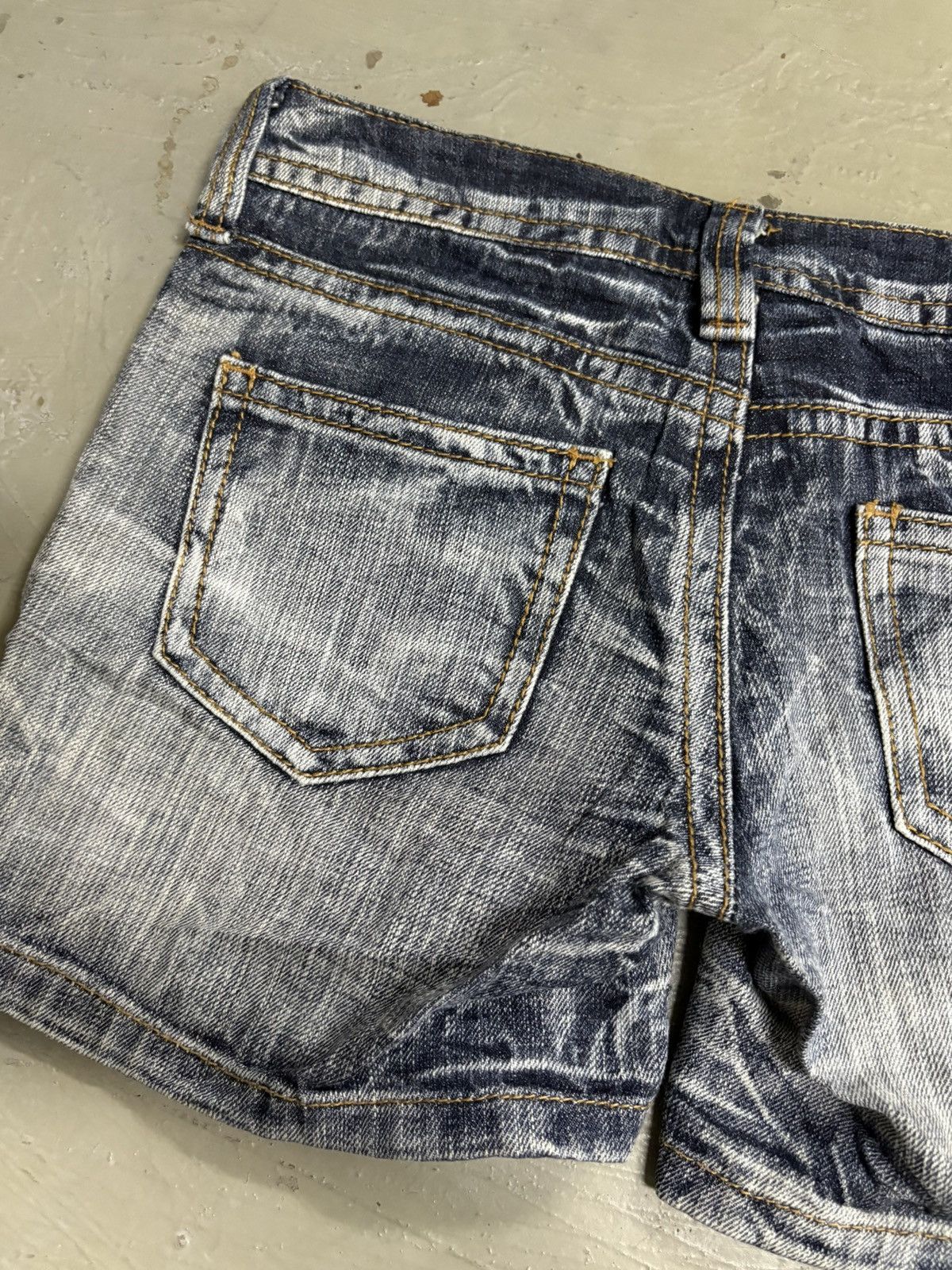 If Six Was Nine RNA H Naoto Acid Wash Japanese brand Denim shorts Size 30" / US 8 / IT 44 - 13 Thumbnail