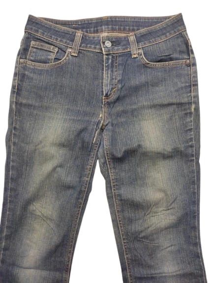 Edwin × Japanese Brand × Vintage EDWIN WHITE TAB MADE IN JAPAN FLARED NICE FADED Size US 33 - 2 Thumbnail