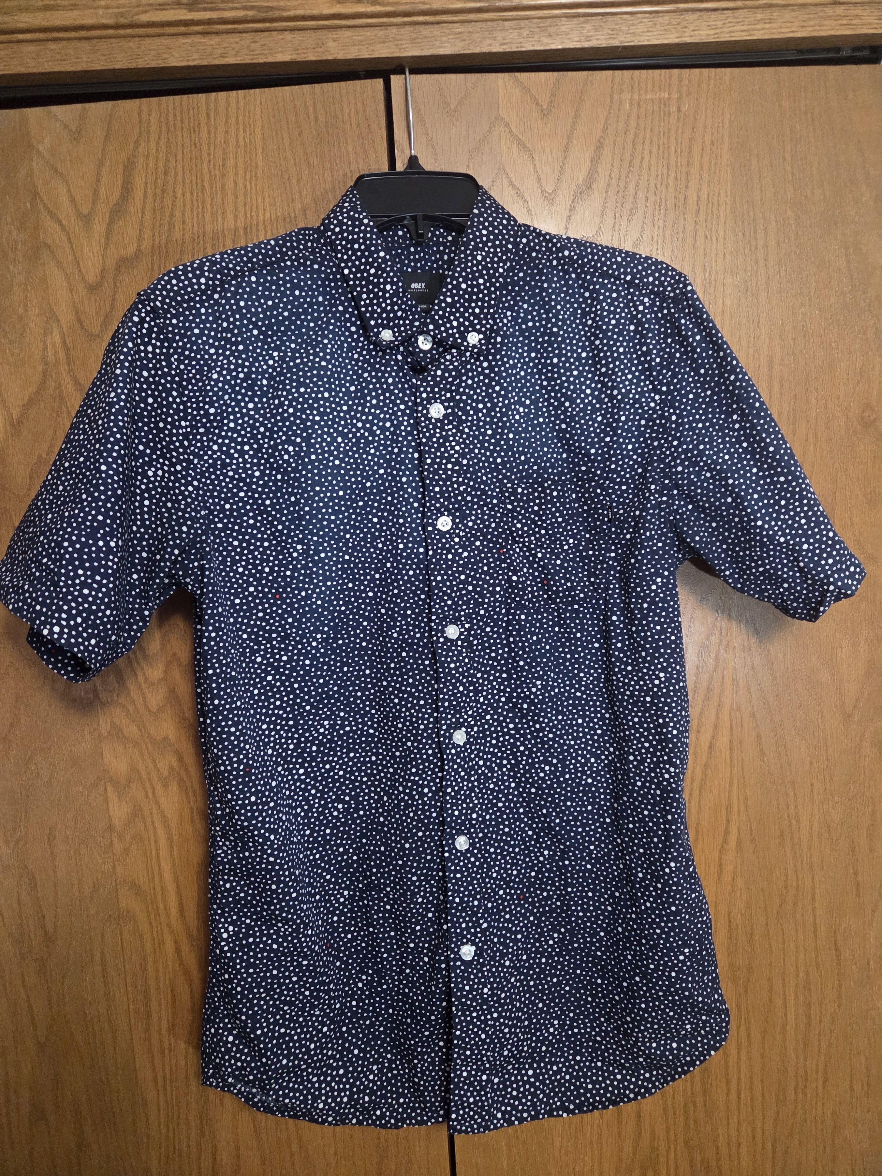 Obey Obey Dots Button Up Size US S / EU 44-46 / 1 - 1 Thumbnail