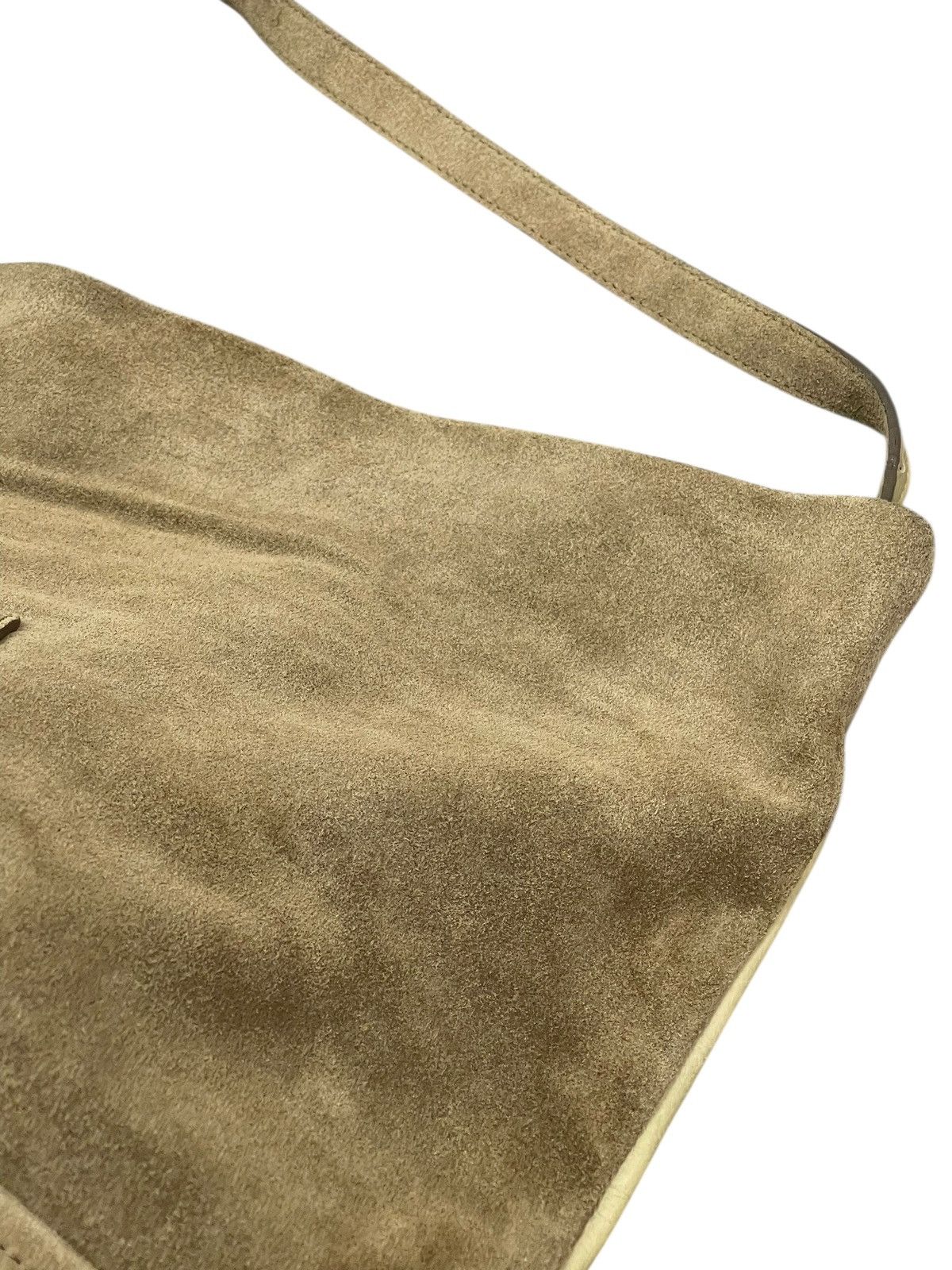 Le Grande Bleu (L.G.B.) Suede Leather Rookie Bud Shoulder Bag margiela julius 1🟩6 Size ONE SIZE - 9 Thumbnail