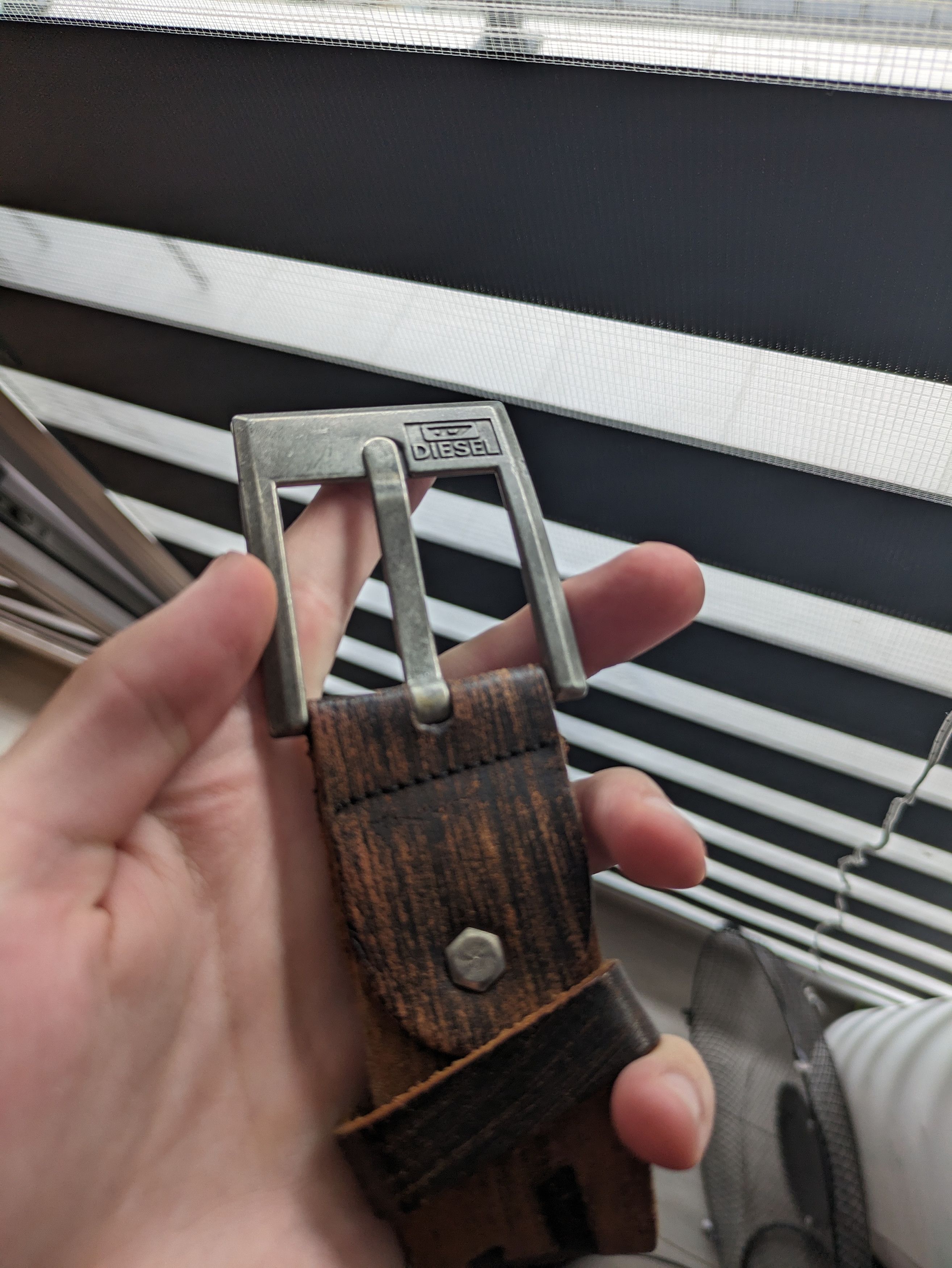 diesel vintage belt