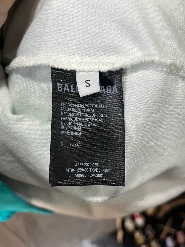 Balenciaga Balenciaga Lake green distressed hoodie Size US S / EU 44-46 / 1 - 3 Thumbnail