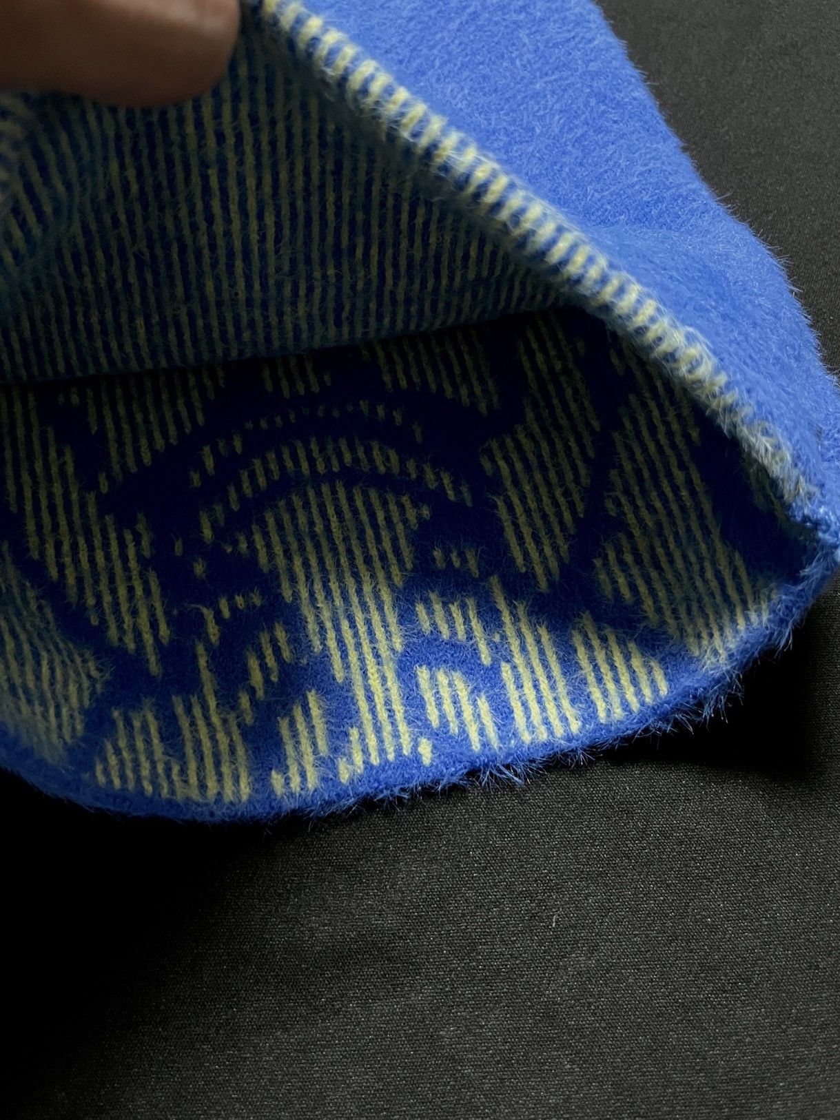 Japanese Brand Deadstock Chief Keef Glo Gang No Cuff Mohair Beanie Hat Size ONE SIZE - 5 Thumbnail