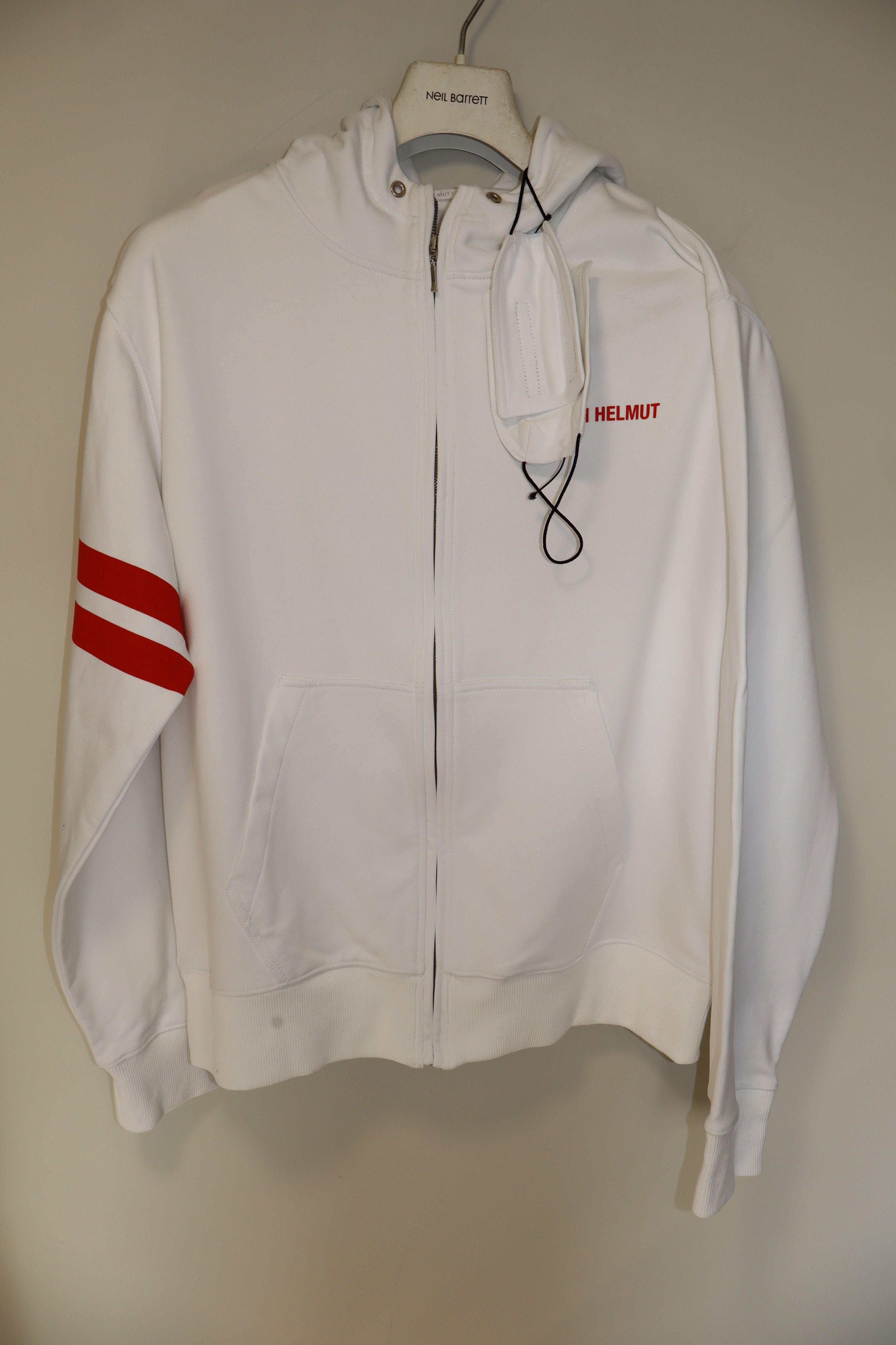 Helmut Lang Team Helmut mask hoodie Size US M / EU 48-50 / 2 - 1 Thumbnail