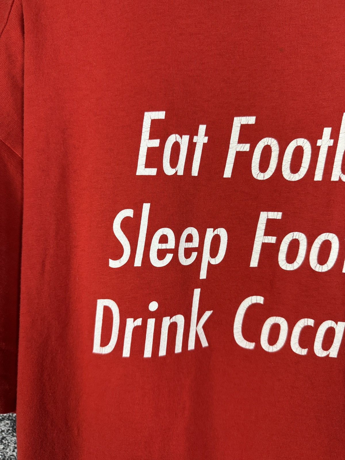 Coca Cola Vintage Coca Cola Euro 1996 England Soccer T-Shirt Enjoy XL Size US XL / EU 56 / 4 - 20 Thumbnail