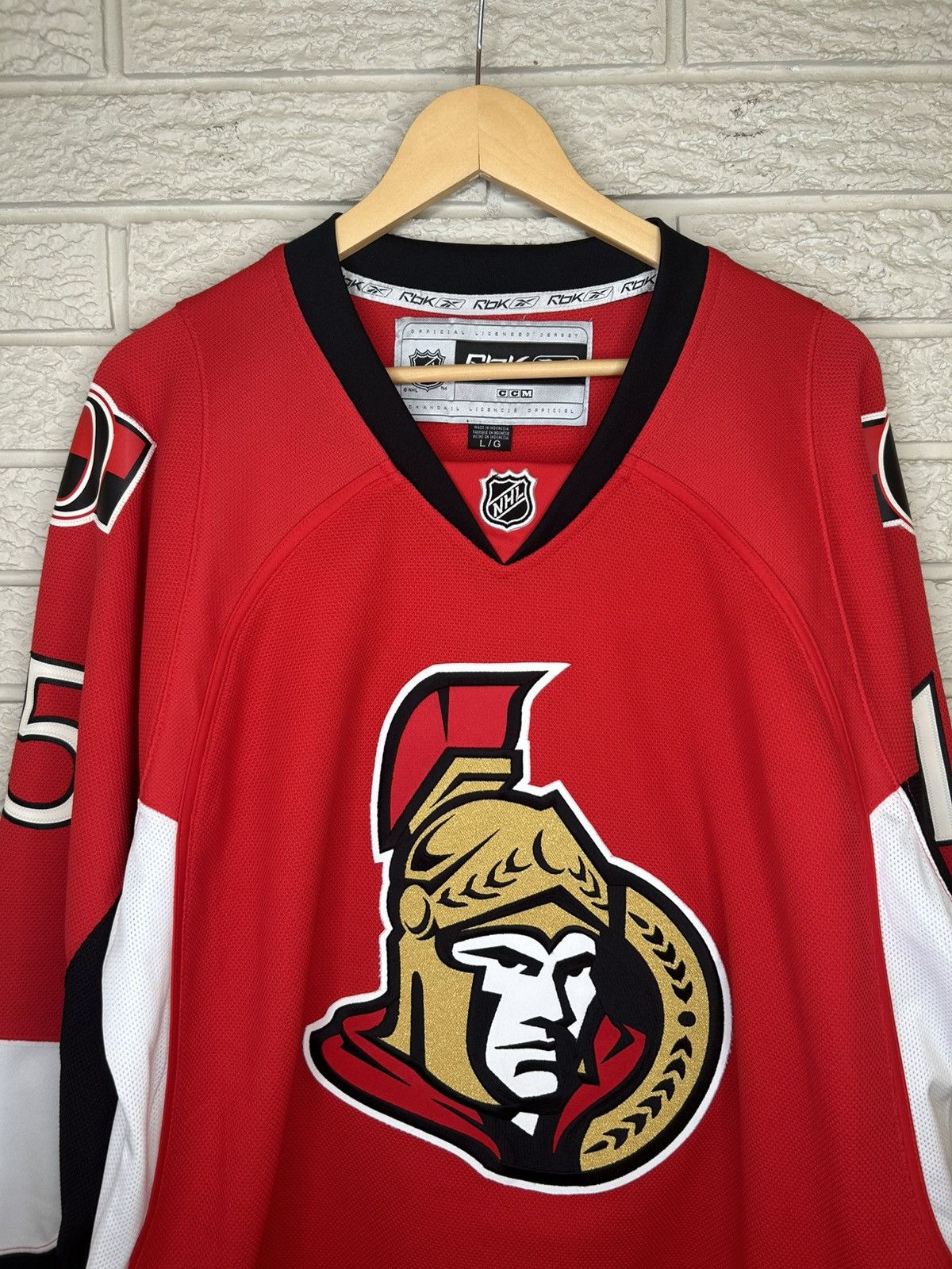 Reebok Vintage Reebok Ottawa Senators Dany Heatley Jersey Size US L / EU 52-54 / 3 - 2 Thumbnail