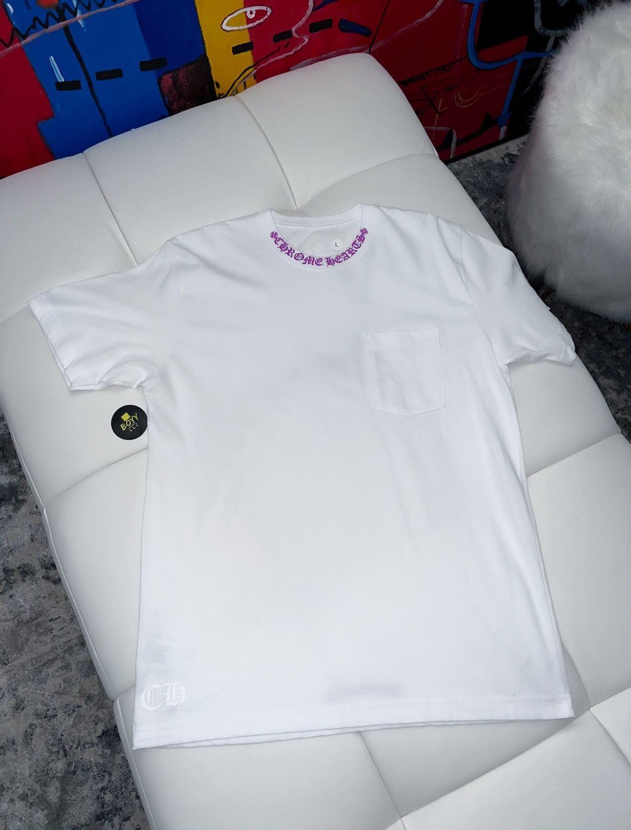 Chrome Hearts Chrome hearts logo t shirt Size US L / EU 52-54 / 3 - 1 Thumbnail