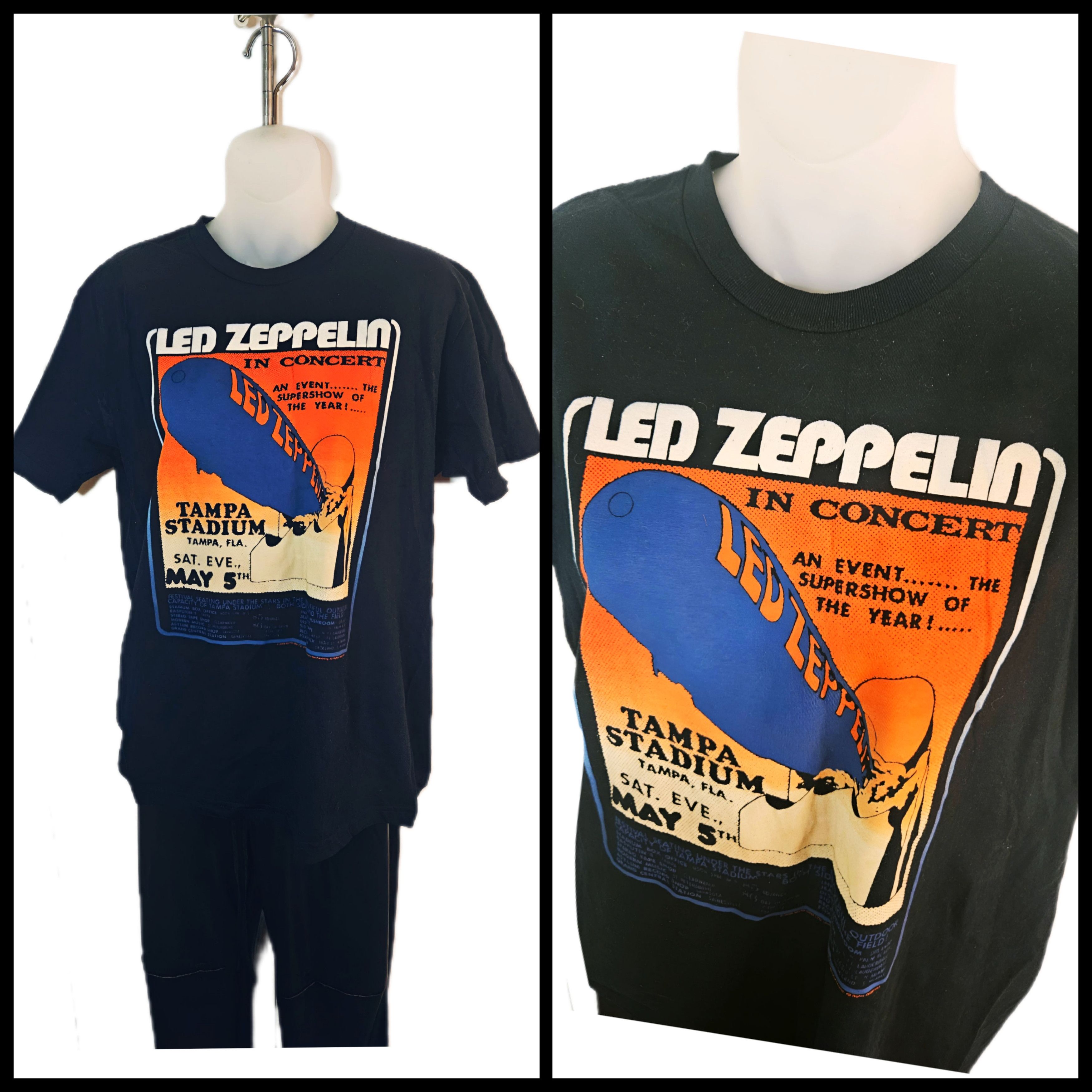 Other Vintage Led Zeppelin Concert Tee – Never Worn Size US M / EU 48-50 / 2 - 1 Thumbnail