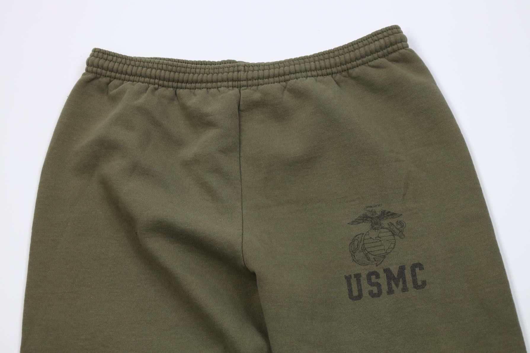Vintage Vintage 90s USMC Marines Cuffed Sweatpants Joggers USA Size US 34 / EU 50 - 2 Thumbnail