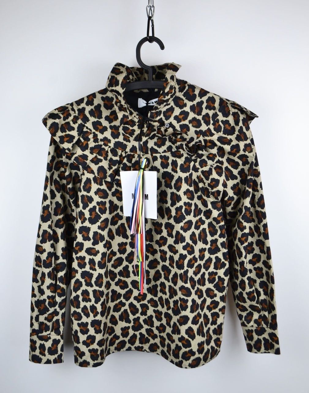 MSGM MSGM Milano Blusa/Blouse Shirt Leopard Womens Size 40 NEW Size M / US 6-8 / IT 42-44 - 1 Thumbnail