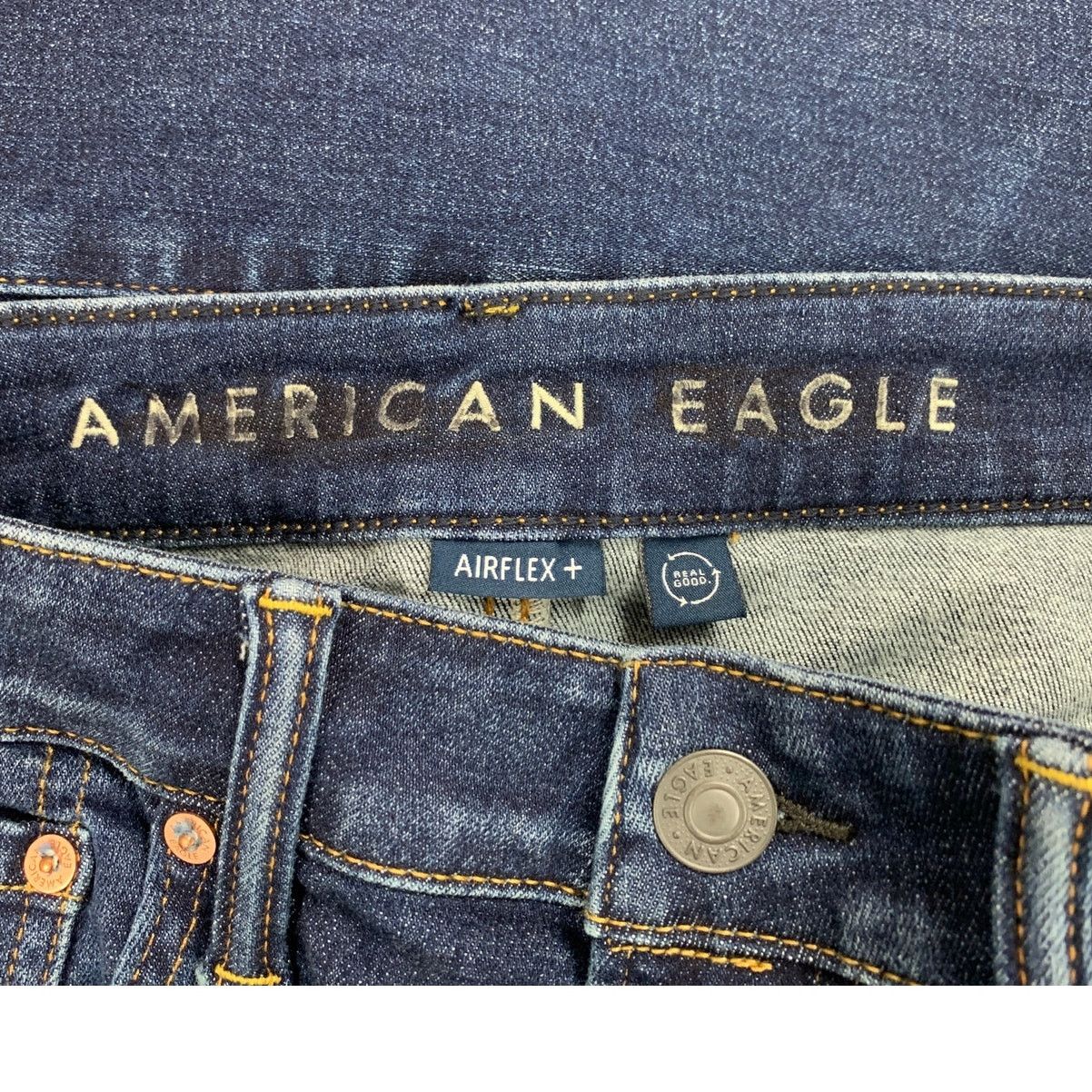 American Eagle Outfitters New AEO Mens Size 31 X 32 Athletic Skinny Denim Blue Jeans Size US 31 - 7 Thumbnail