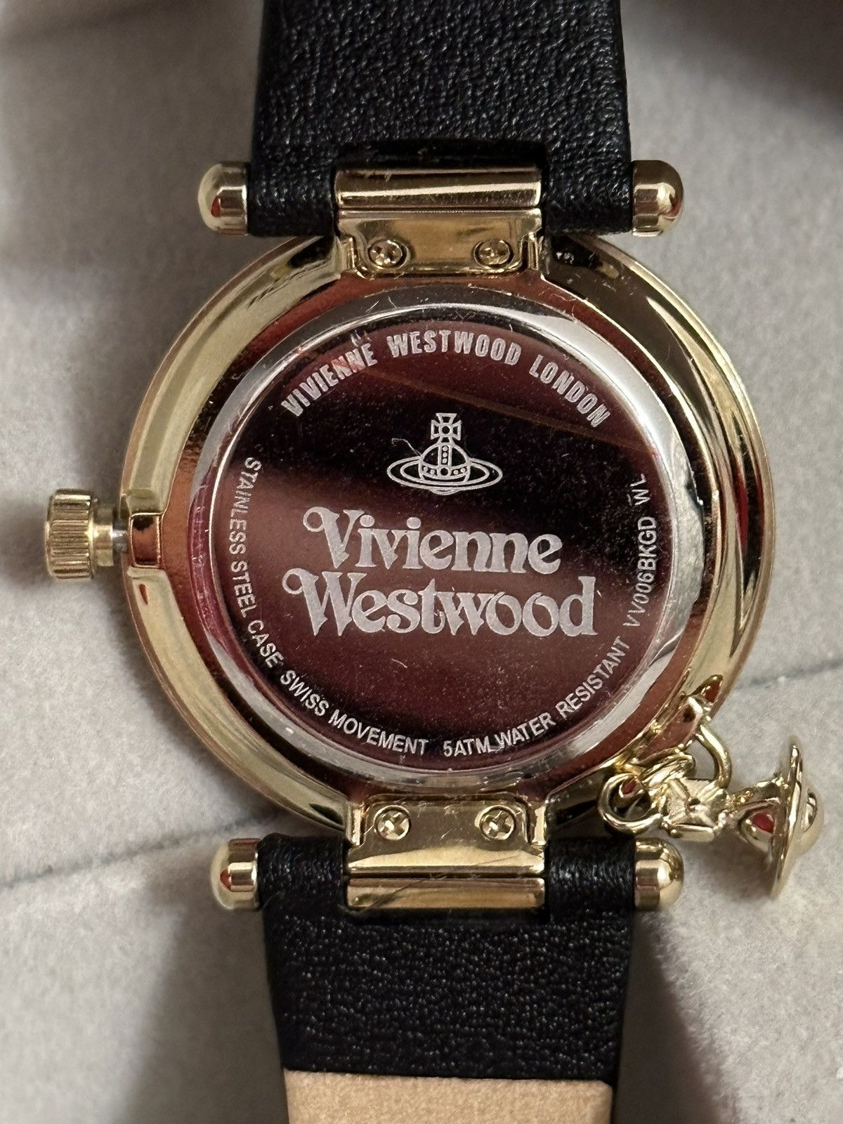 Vivienne Westwood Vivienne Westwood ORB-POP Black/Gold Y2k Watch Size ONE SIZE - 12 Thumbnail