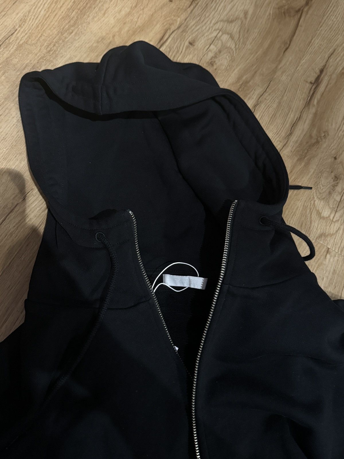 Helmut Lang Black zip hoodie helmut lang Size US M / EU 48-50 / 2 - 4 Thumbnail