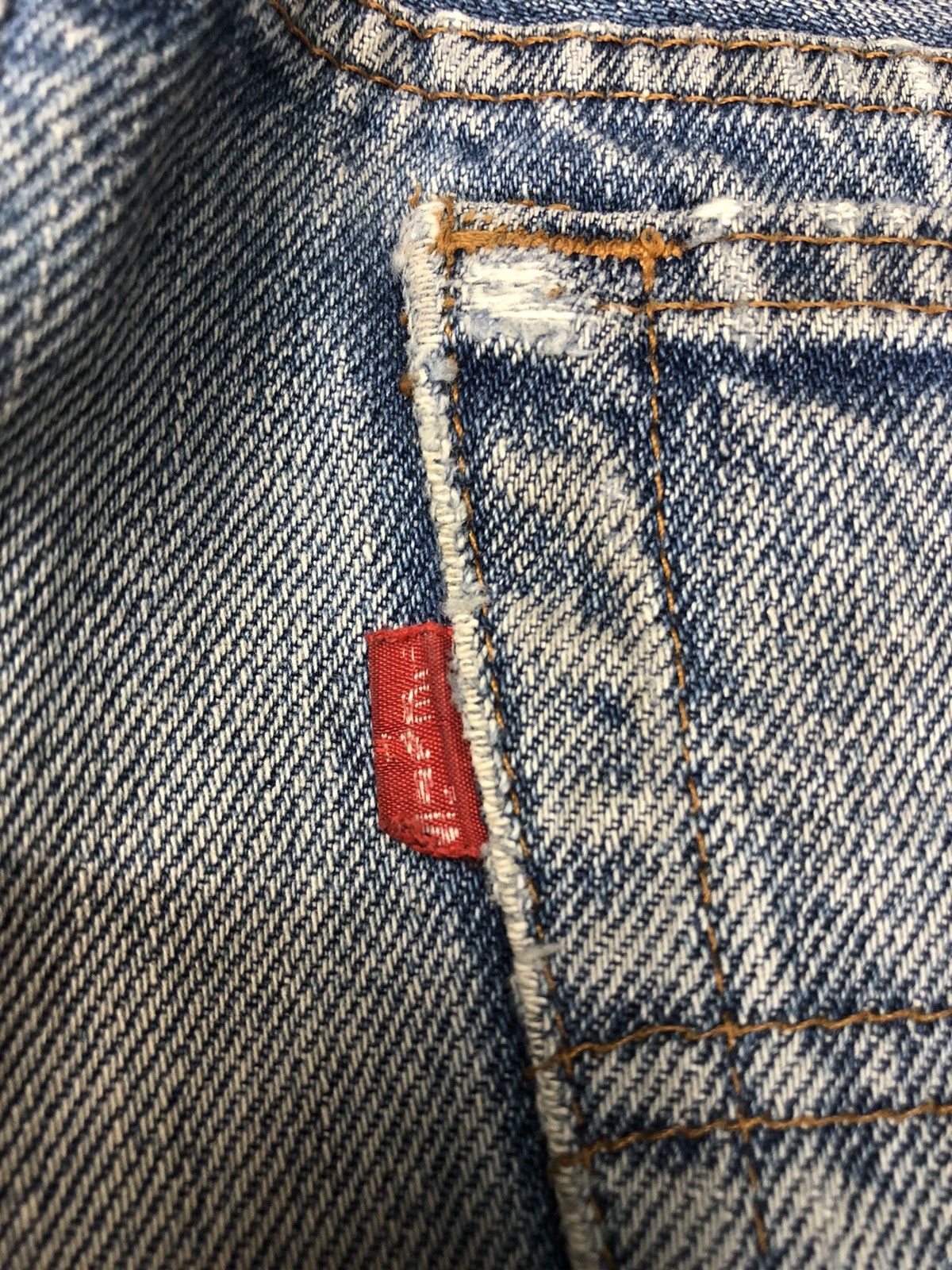 Japanese Brand × Levi's × Vintage Vintage Distressed Levis LVC Kurt Cobain Style Jeans Size US 31 - 19 Thumbnail