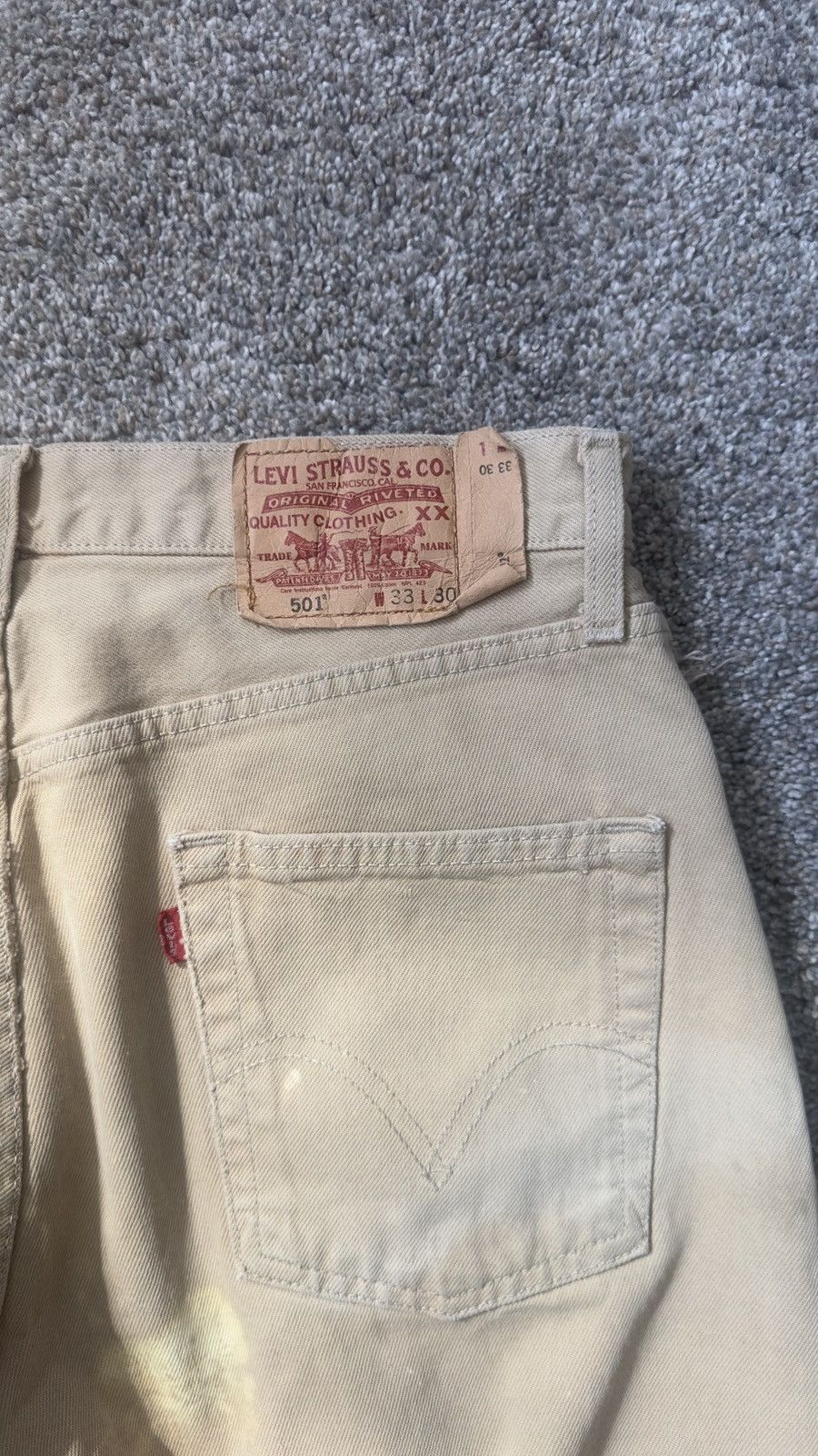 Levi's Vintage Levis 501 pants Size US 33 - 4 Thumbnail