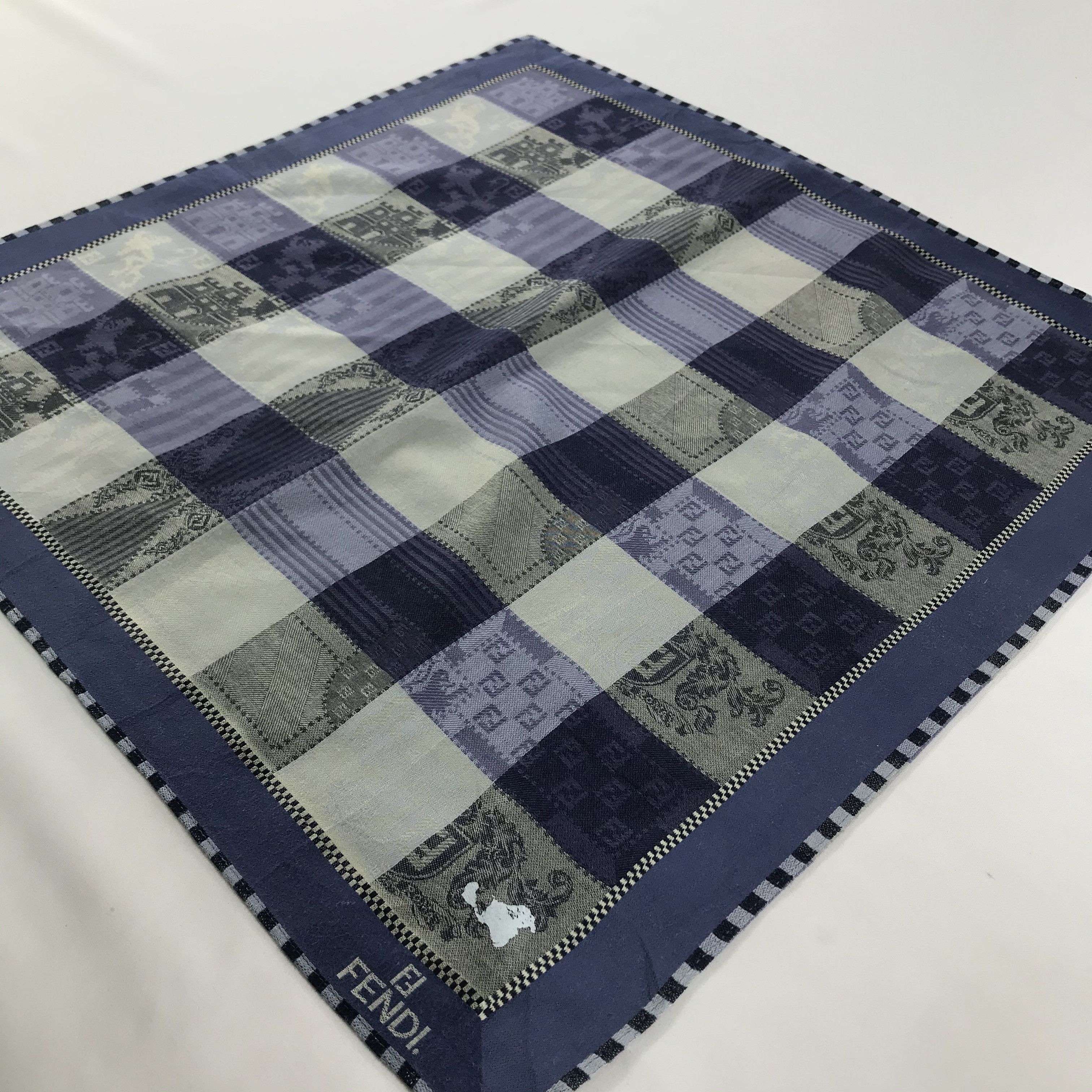 Vintage Vintage Fendi Bandana / Handkerchief / Neckerchief - S1501 Size ONE SIZE - 2 Thumbnail