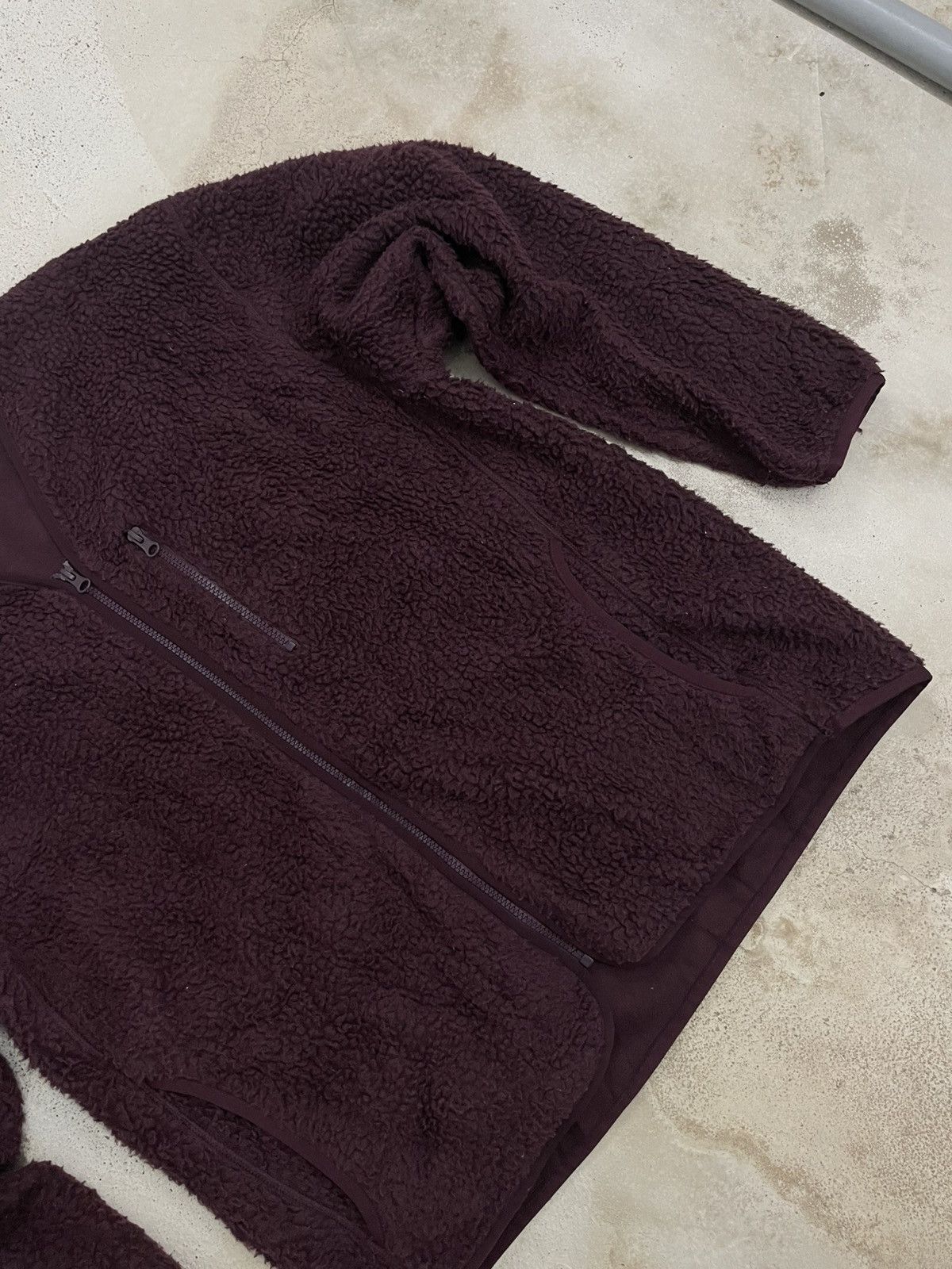 GU GU Fleece Sweater Winter Maroon Size US L / EU 52-54 / 3 - 4 Thumbnail
