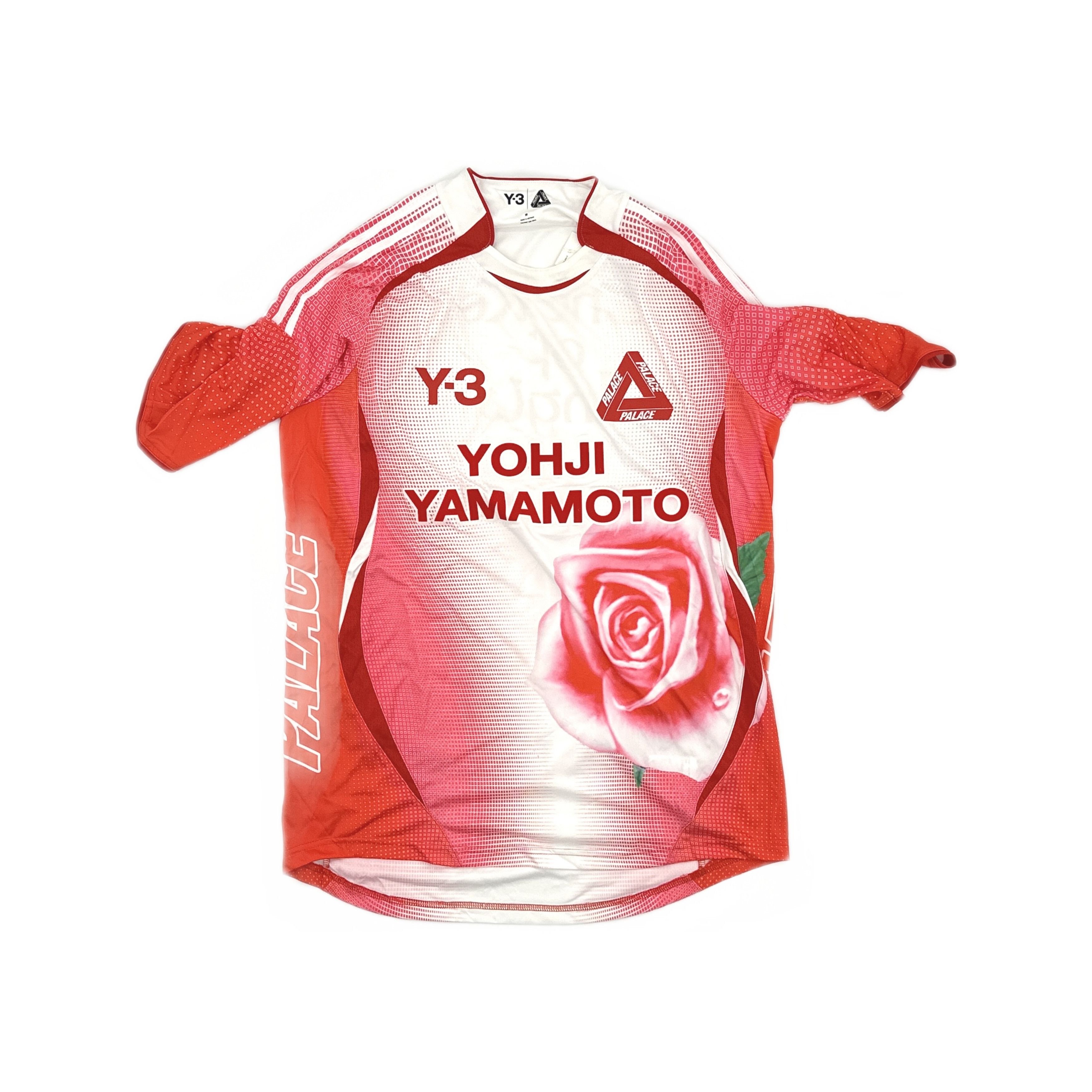 Y-3 x Palace Rose Graphic T-Shirt Size M