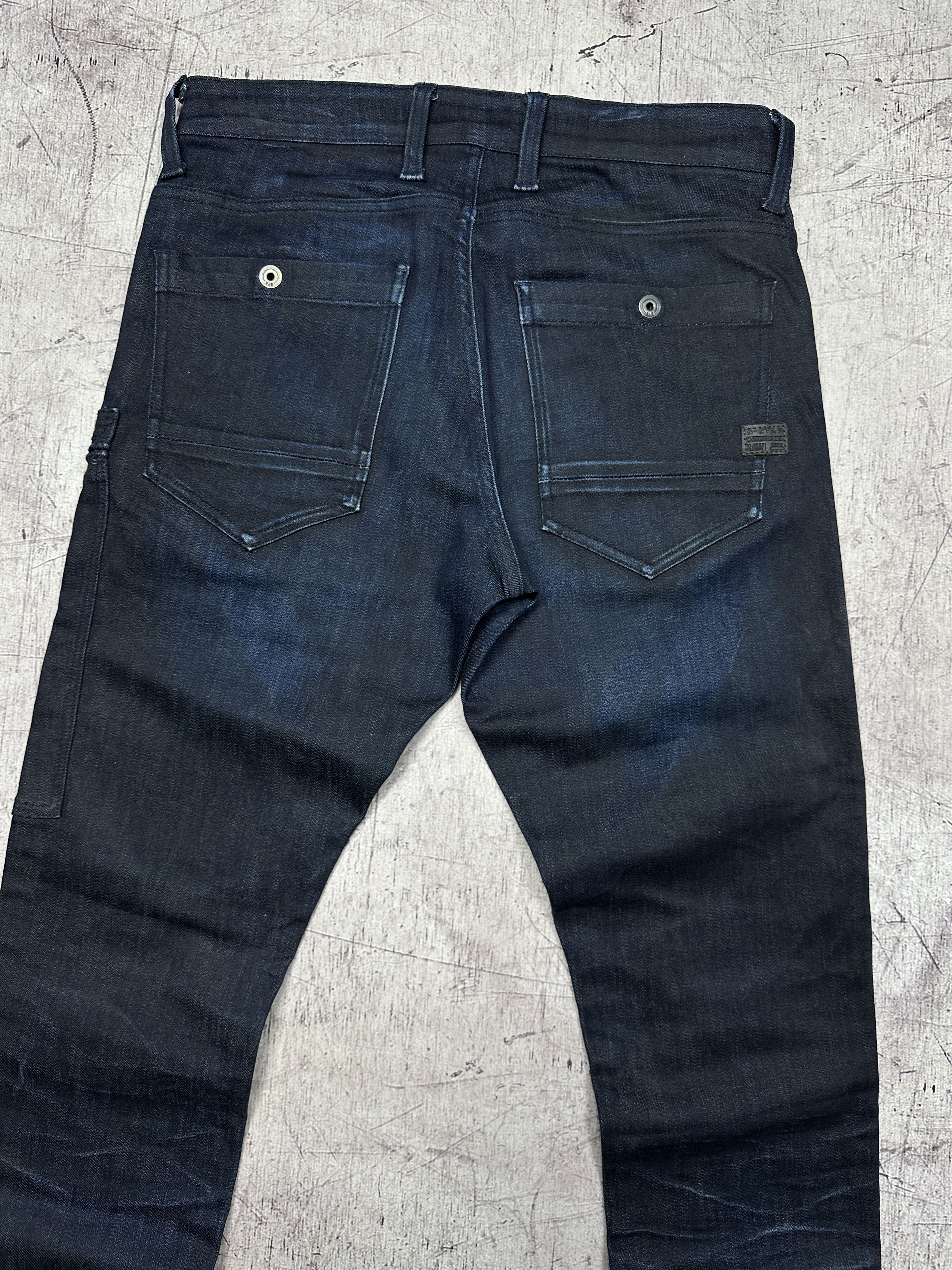 G-Star G Star Raw Powel Super Slim Tapered Mens Denim Pants Jeans Size US 31 - 7 Thumbnail