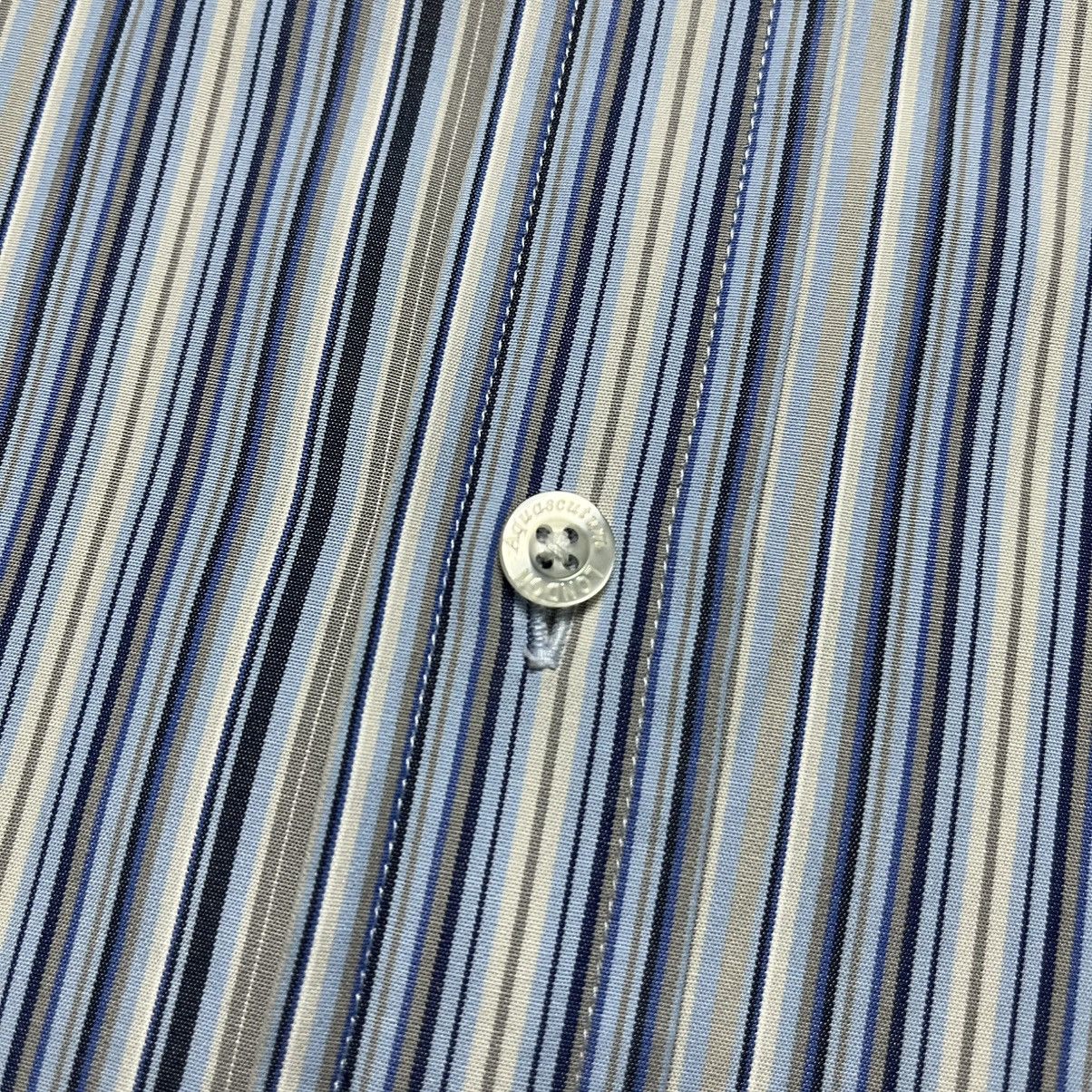 Aquascutum Vintage Aquascutum Striped Shirt Long Sleeve Button Up Size US L / EU 52-54 / 3 - 4 Thumbnail
