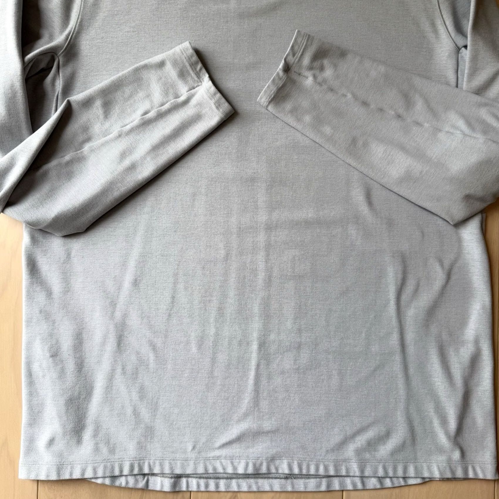 Lululemon Lululemon Surge Warm Sweatshirt XL Gray Long Sleeve Athleisure Yoga Workout Men Regular Crew Neck FP Size US M / EU 48-50 / 2 - 5 Thumbnail