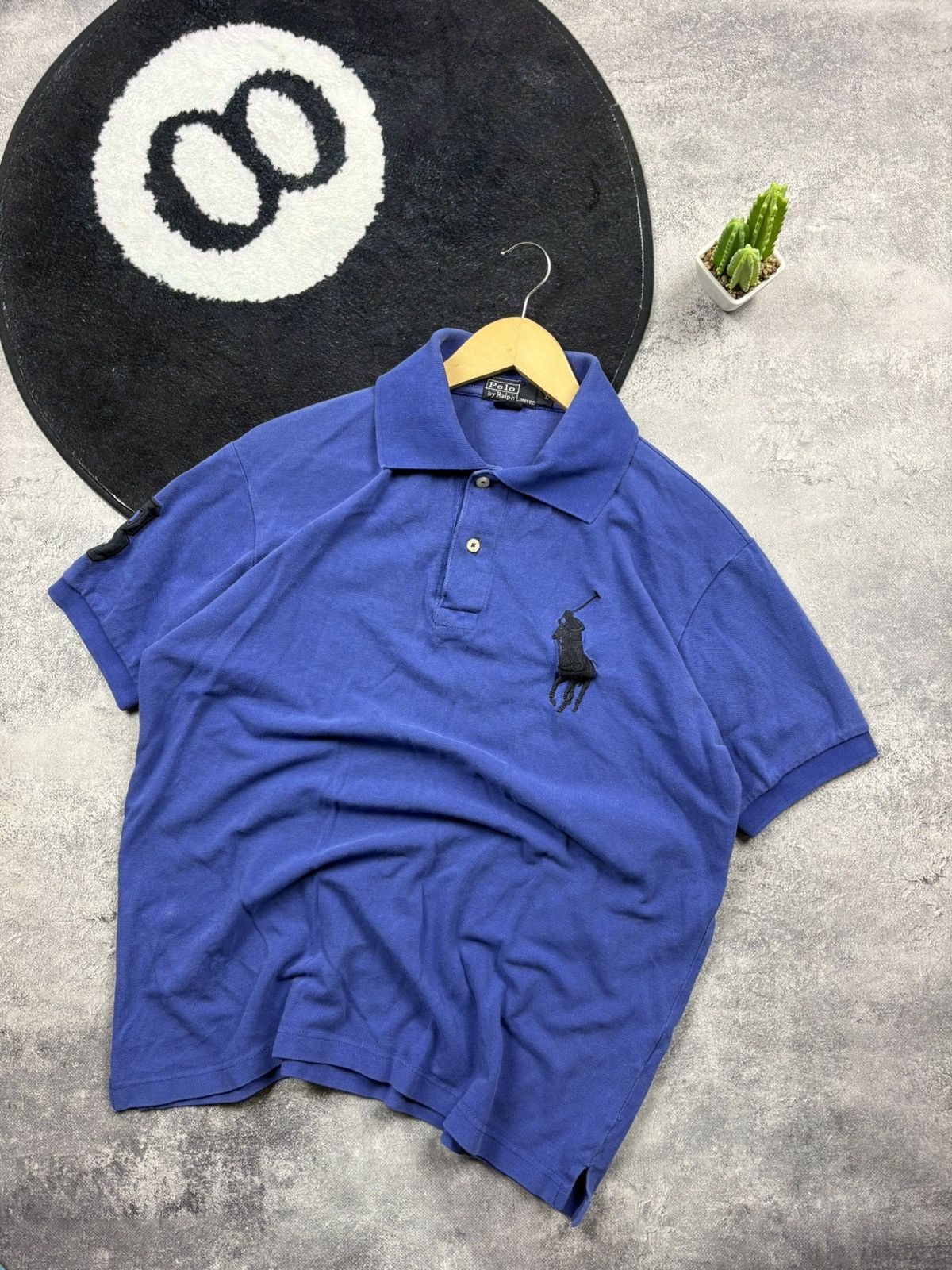 Polo Ralph Lauren POLO RALPH LAUREN Vintage Big Pony 3 Polo Tshirt Streetwear Size US L / EU 52-54 / 3 - 1 Thumbnail