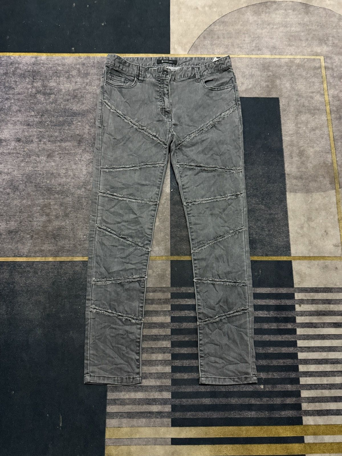 ARNALDO BASSINI KAPITAL STYLE DENIM PANTS