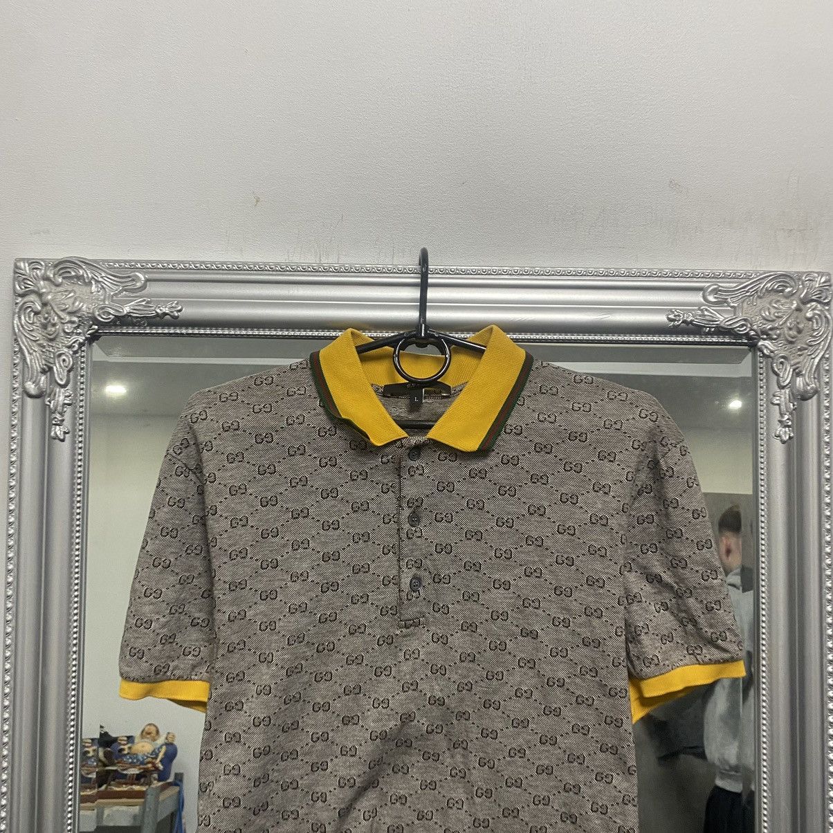 Gucci Gucci polo shirt luxury monogram Size US L / EU 52-54 / 3 - 2 Thumbnail