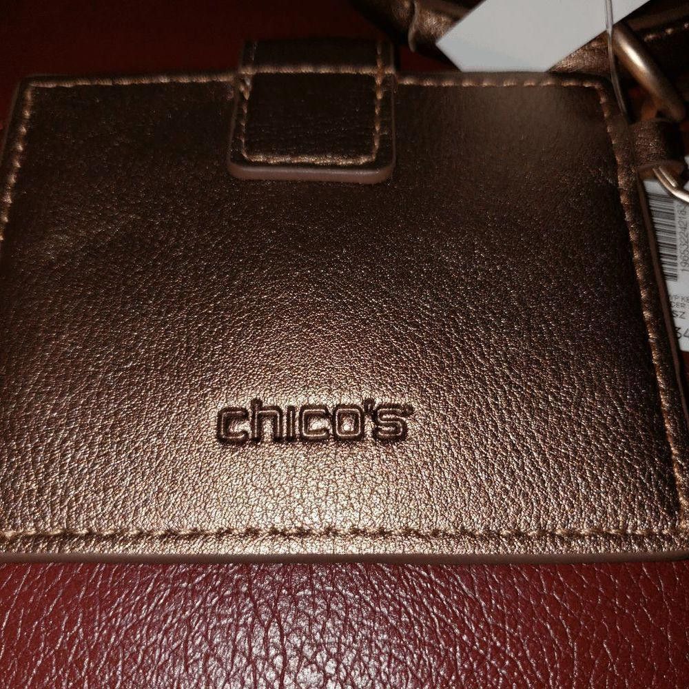 Chicos CT1009a Chicos Wristelt wallet in copper-Leather Size ONE SIZE - 3 Thumbnail