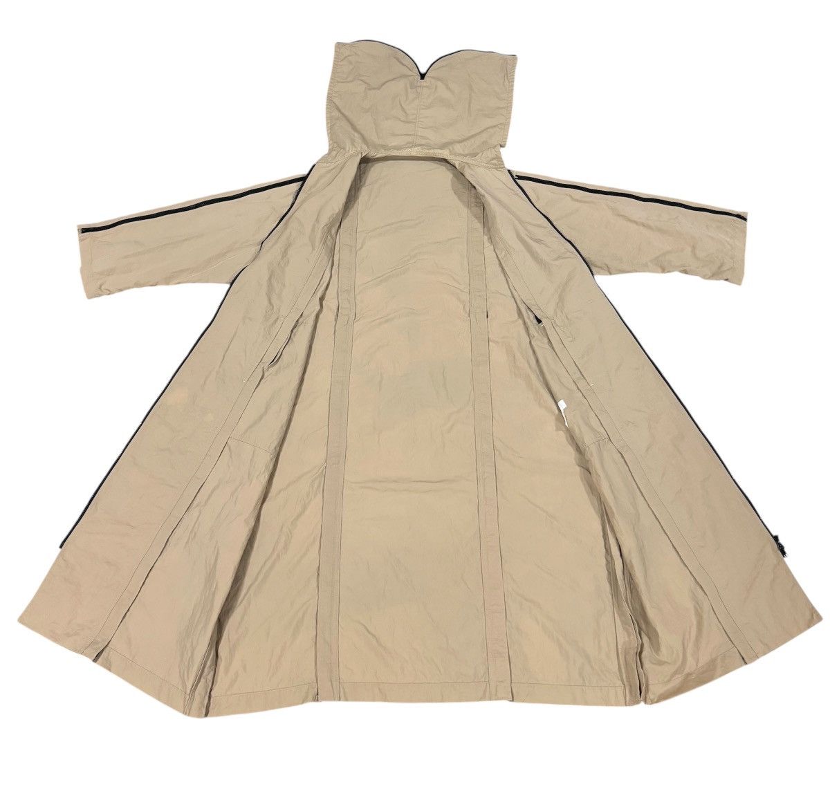 Yohji Yamamoto Yohji Yamamoto Bondage Zipper Long Jacket Size US L / EU 52-54 / 3 - 16 Thumbnail