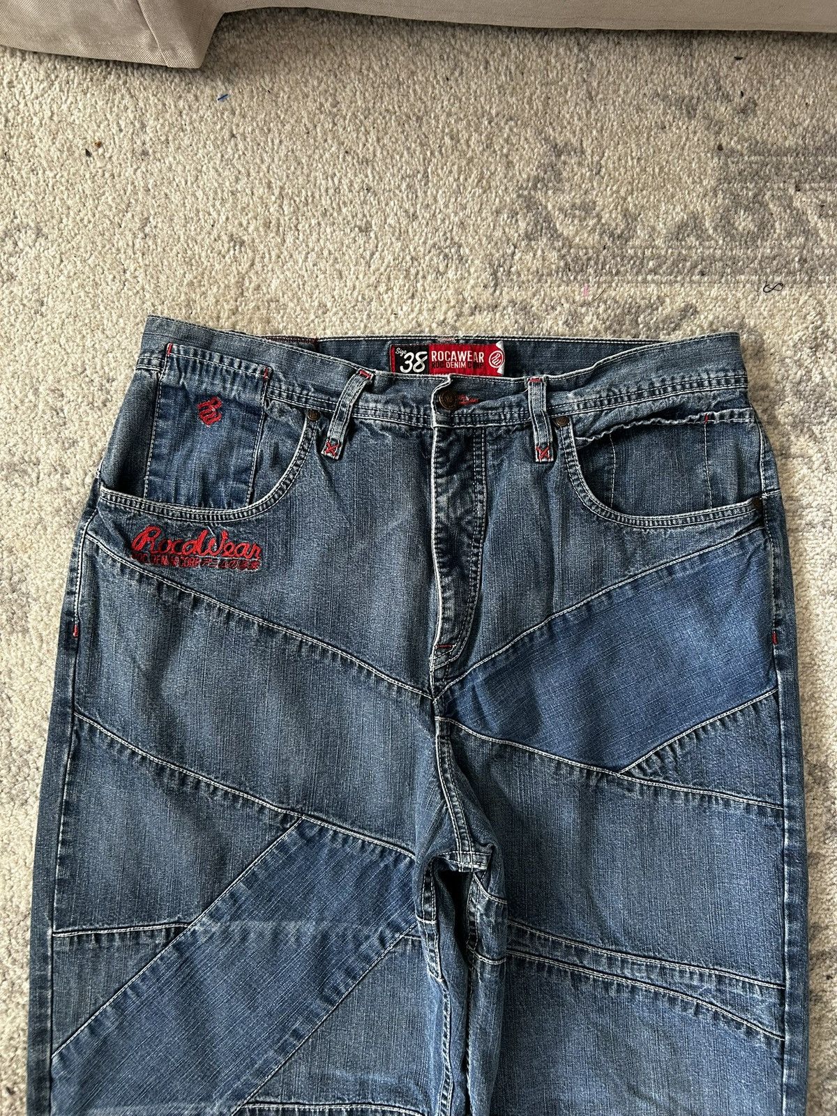 Rocawear Vintage Rocawear Baggy Jeans Size US 38 / EU 54 - 8 Thumbnail