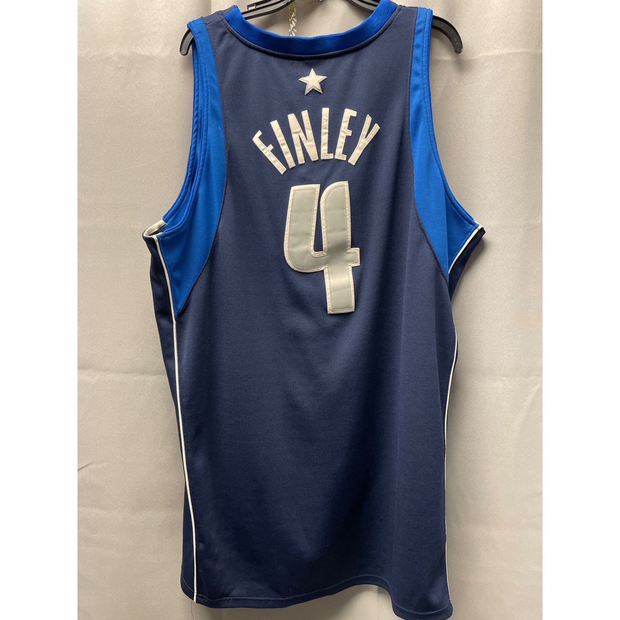 Nike Nike NBA Dallas Mavericks Michael Finley #4 Unisex Blue Jers Size US XXL / EU 58 / 5 - 5 Thumbnail