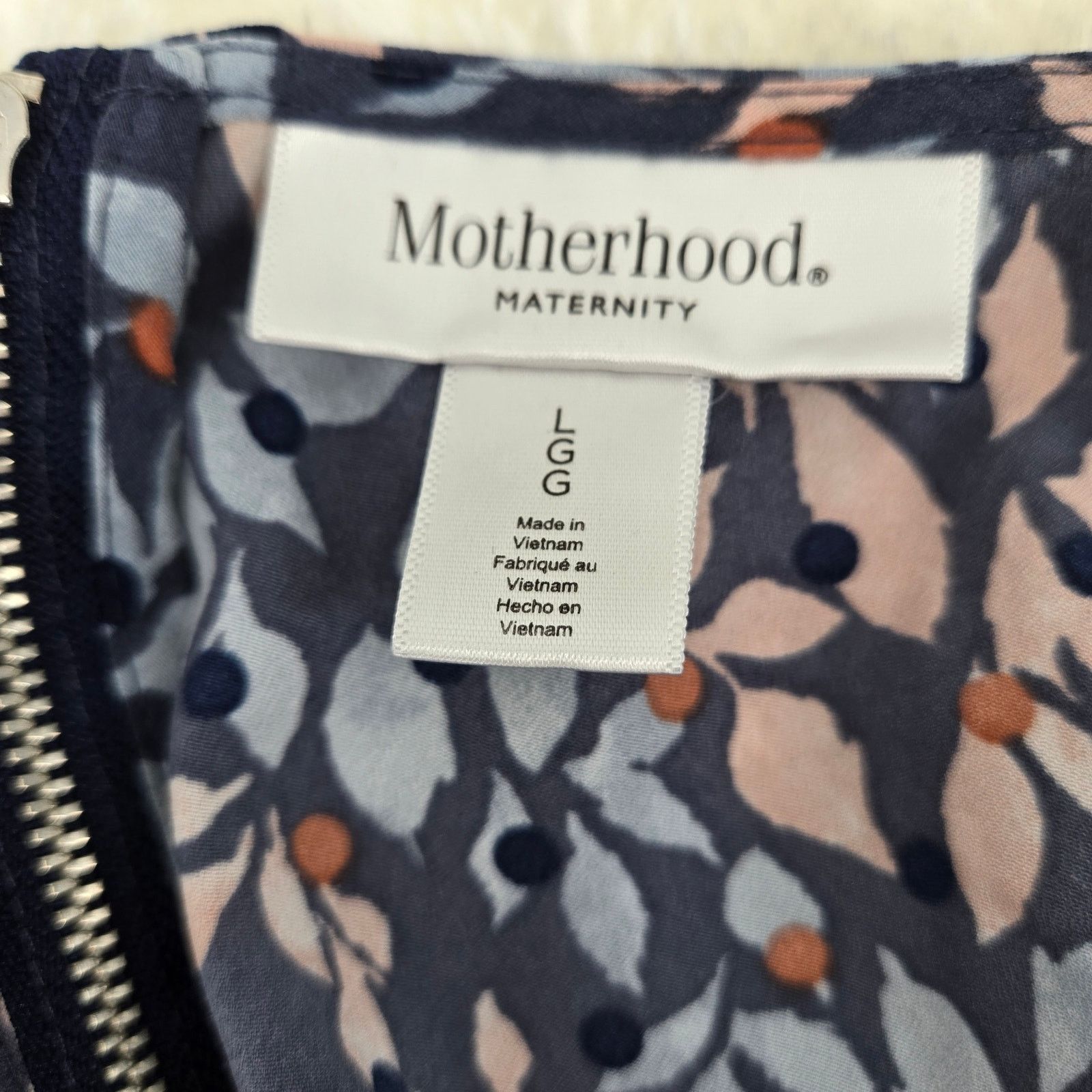 Other Motherhood Short Sleeve Peplum Empire Waist Maternity Top Size L / US 10 / IT 46 - 6 Thumbnail