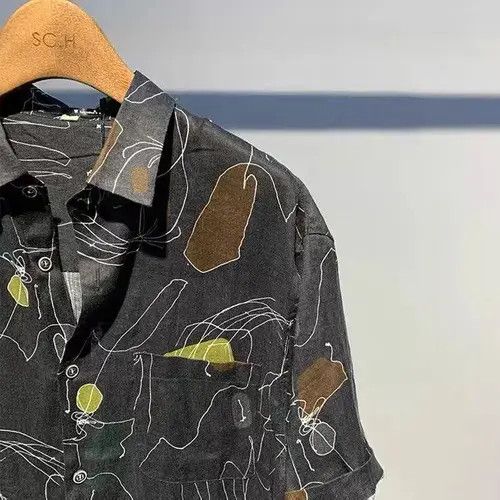 Japanese Brand New 2022 Modish Hype Full Print Casual Shirt Size US XL / EU 56 / 4 - 3 Thumbnail