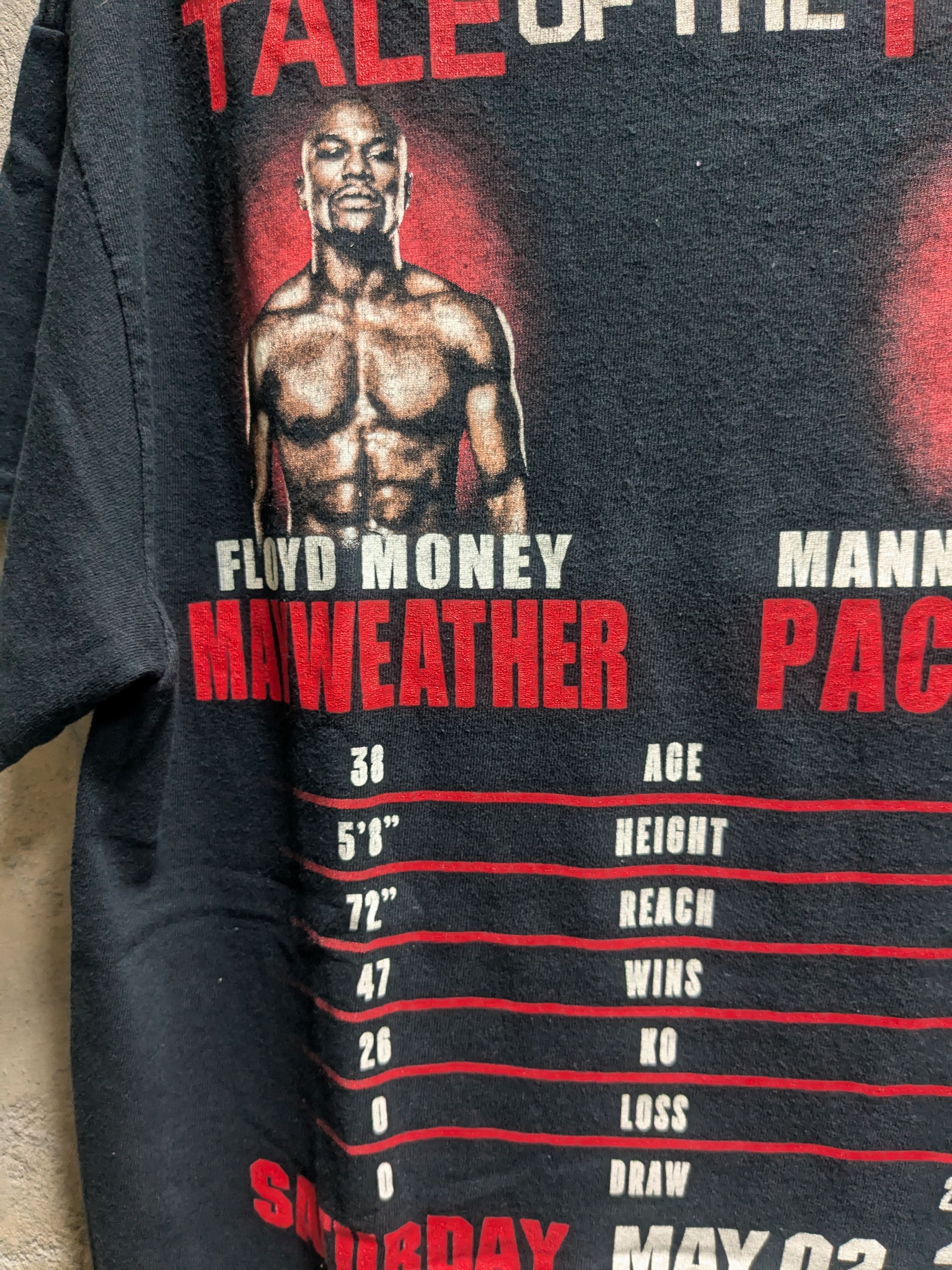 Vintage Pacquiao vs Mayweather USA tshirt size small Size US S / EU 44-46 / 1 - 9 Thumbnail