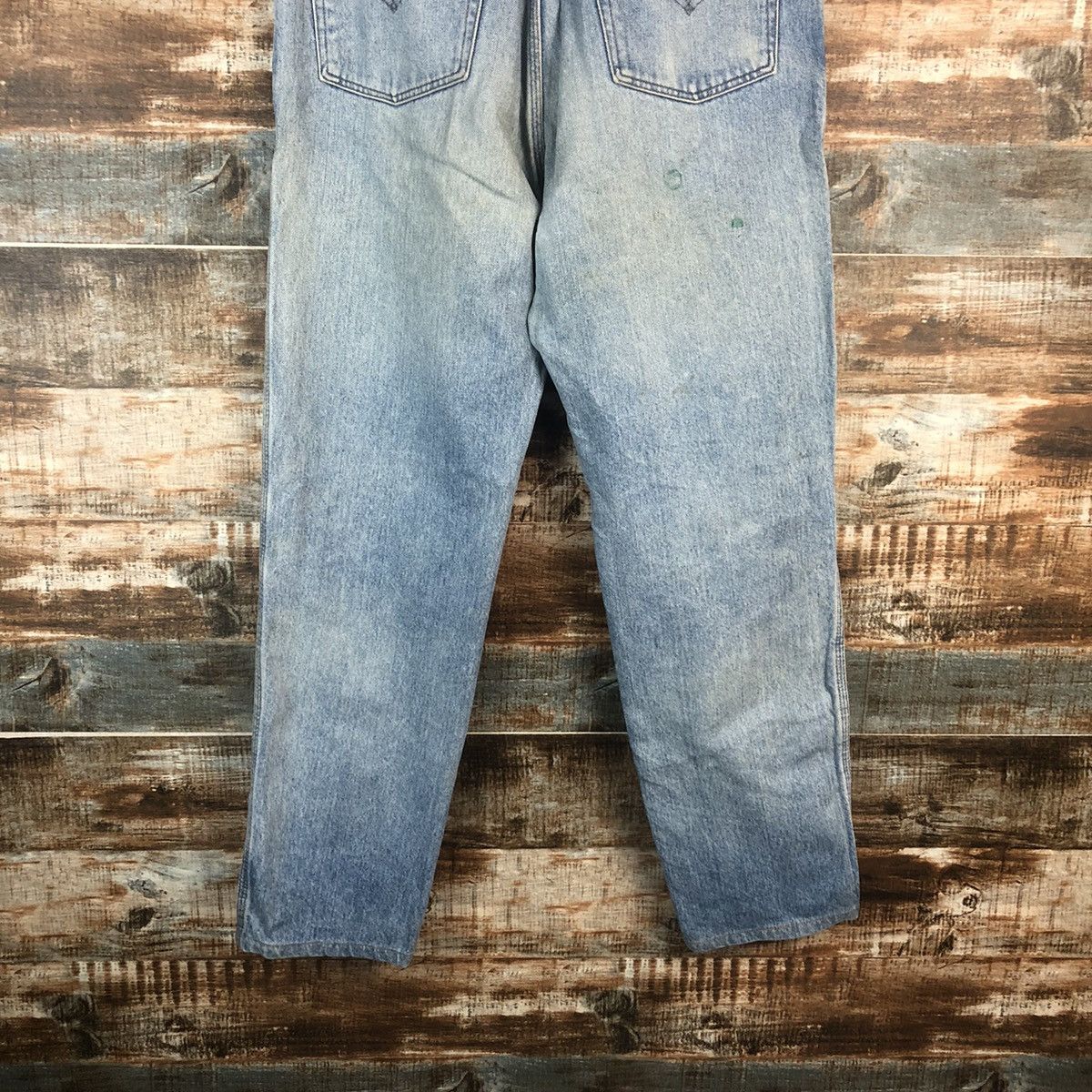 Levi's DLL Levis 636 Vintage faded Blue Denim Pants #C008 Size US 33 - 16 Thumbnail