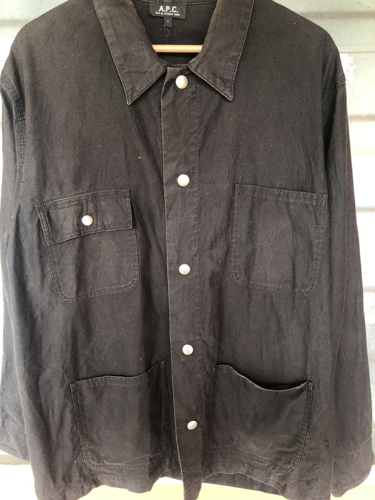 A.P.C. LTE 2007 Vintage APC FR Denim Jacket Size US M / EU 48-50 / 2 - 3 Thumbnail