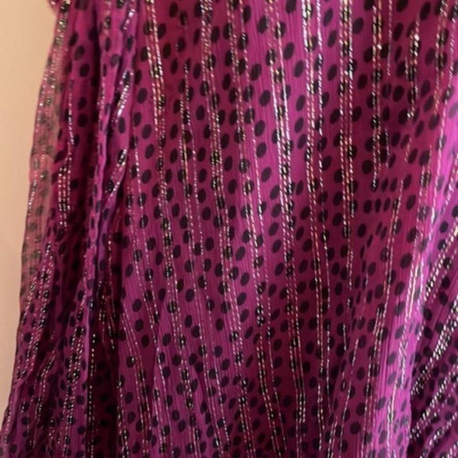 Stella McCartney Stella McCartney Women Polka Dot Blouse raspberry colored Size S / US 4 / IT 40 - 8 Thumbnail