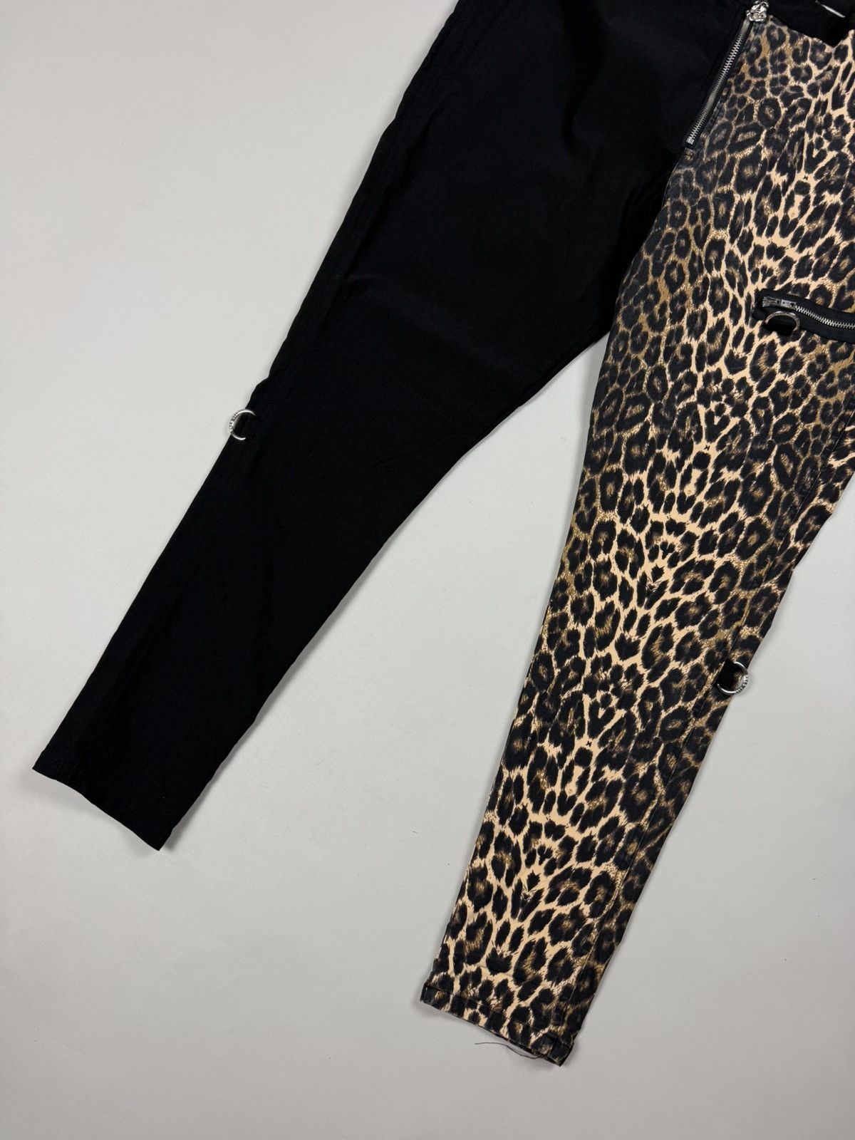 Killstar Killstar Ladies Gothic Leopard Pattern Pants Trousers Size 40" / US 18 - 5 Thumbnail