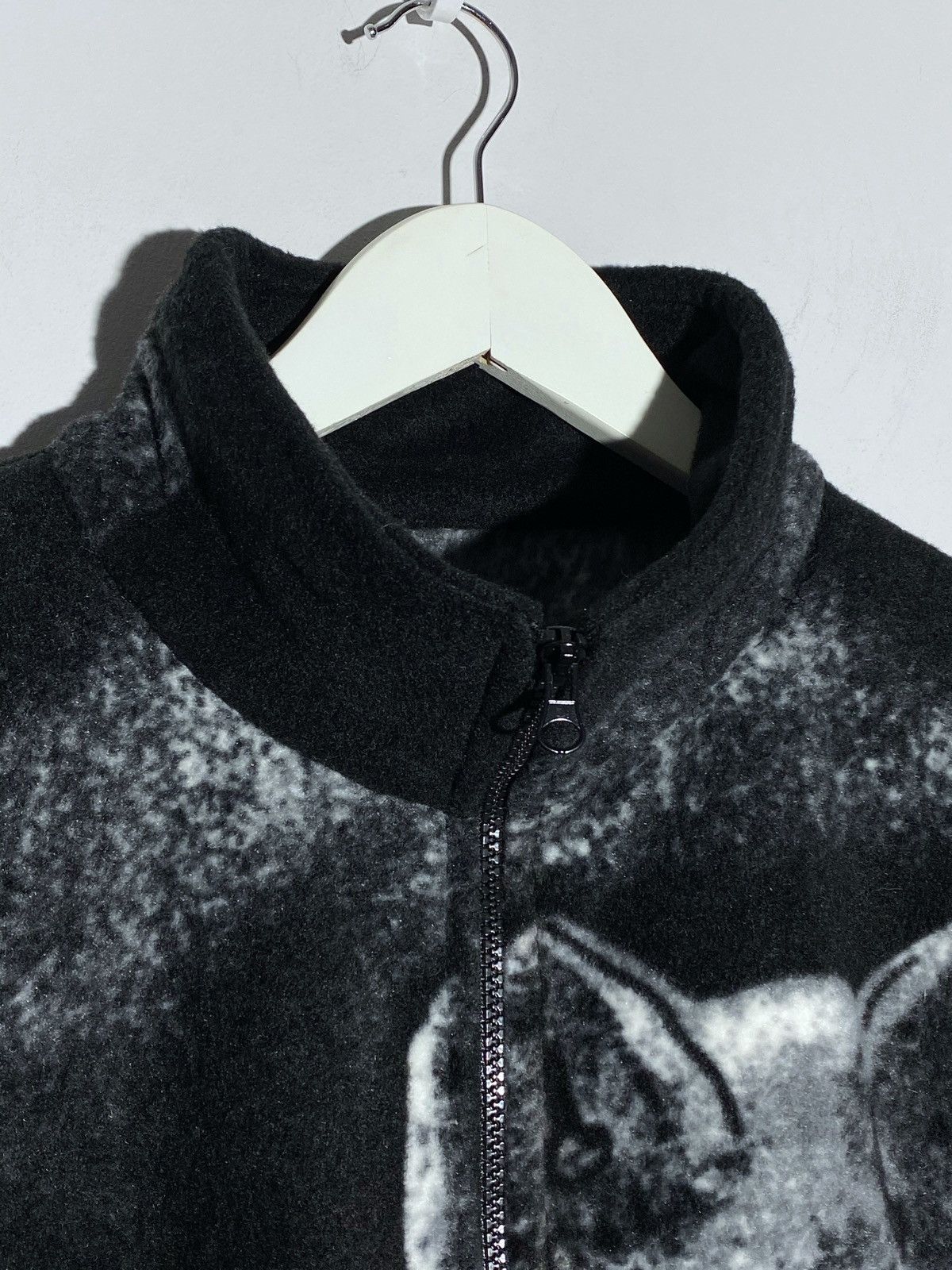 Vintage Vintage All Over Print Wolf Fleece Jacket Supreme Vibes Rare Size US M / EU 48-50 / 2 - 6 Thumbnail
