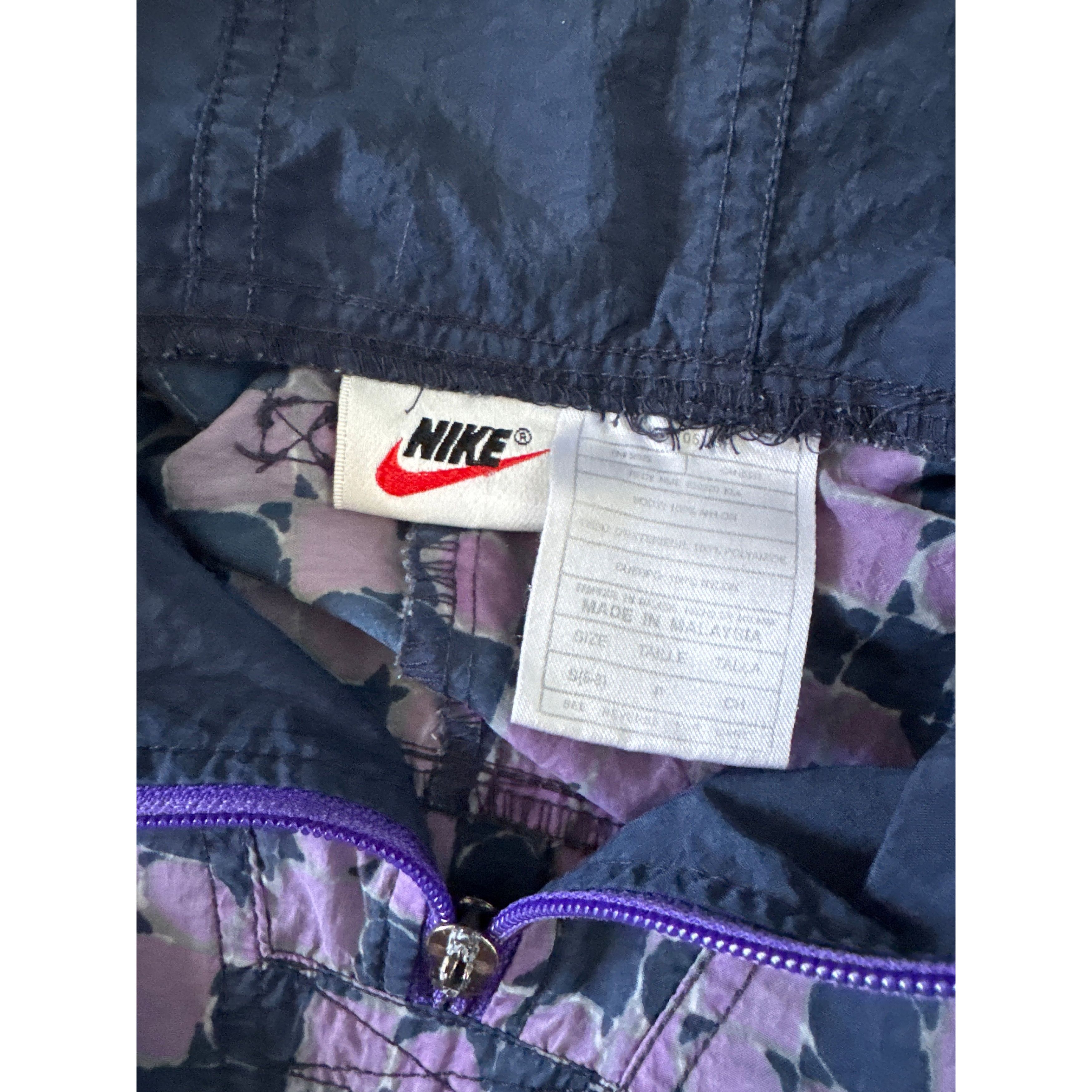 Nike Vintage 90s Nike Kangaroo Pocket Parka Windbreaker Jacket Size US S / EU 44-46 / 1 - 5 Thumbnail