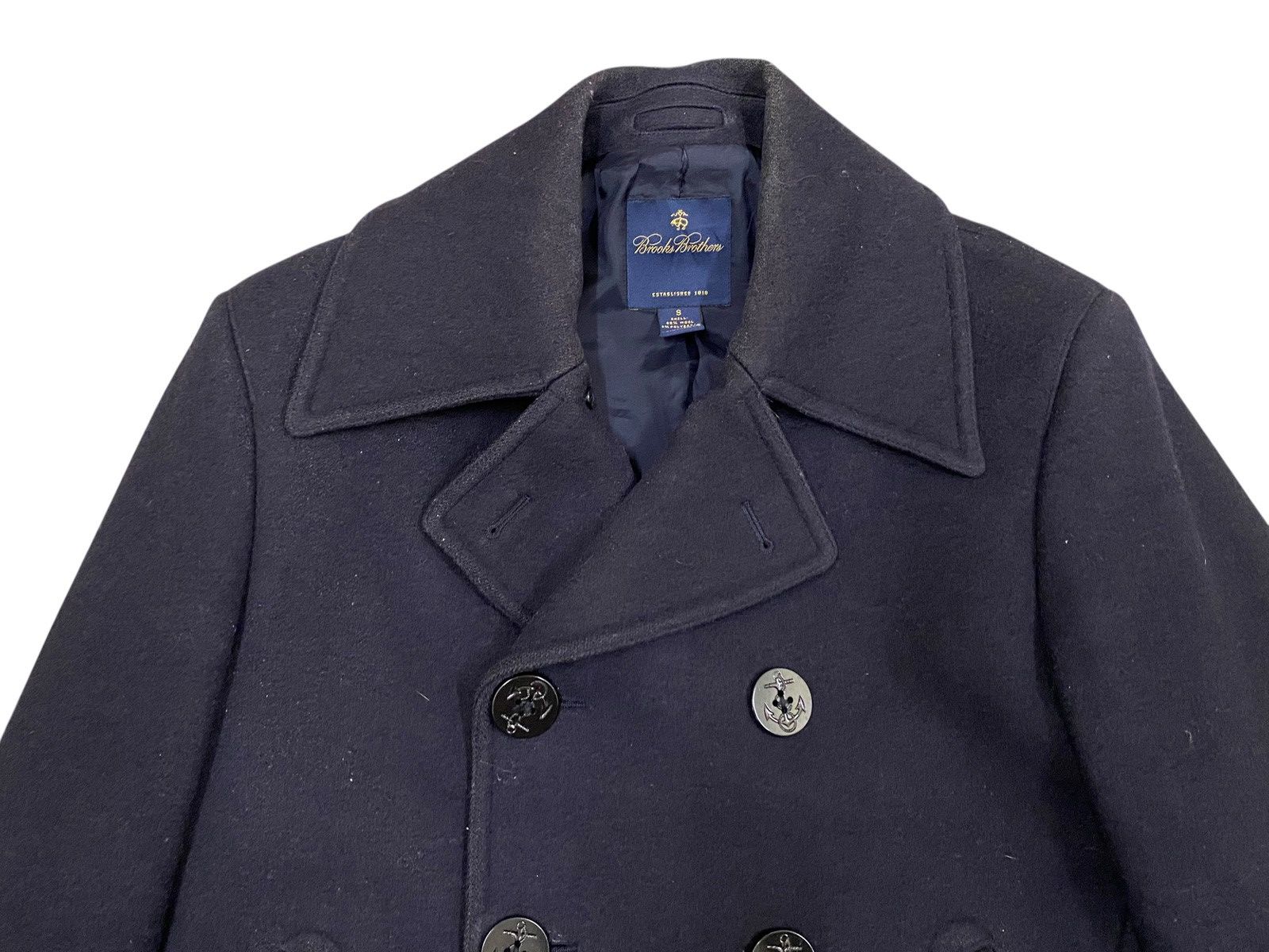 Brooks Brothers Brooks Brother Wool Coat Jacket Size US S / EU 44-46 / 1 - 3 Thumbnail