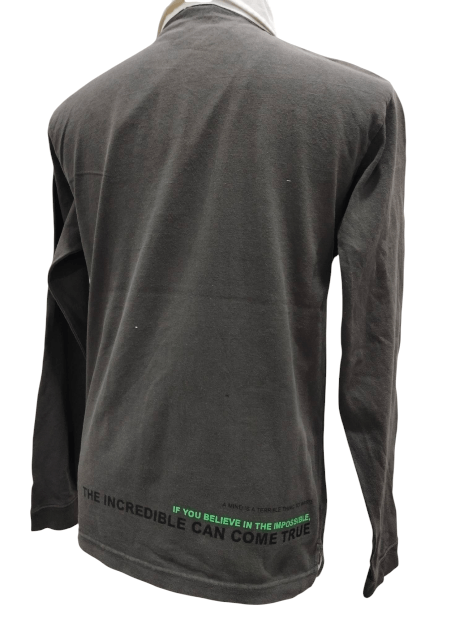 Santa Cruz Skateboards Vintage Y2K Skateboarding Stone Free Long Sleeve Tshirt Size US L / EU 52-54 / 3 - 3 Thumbnail